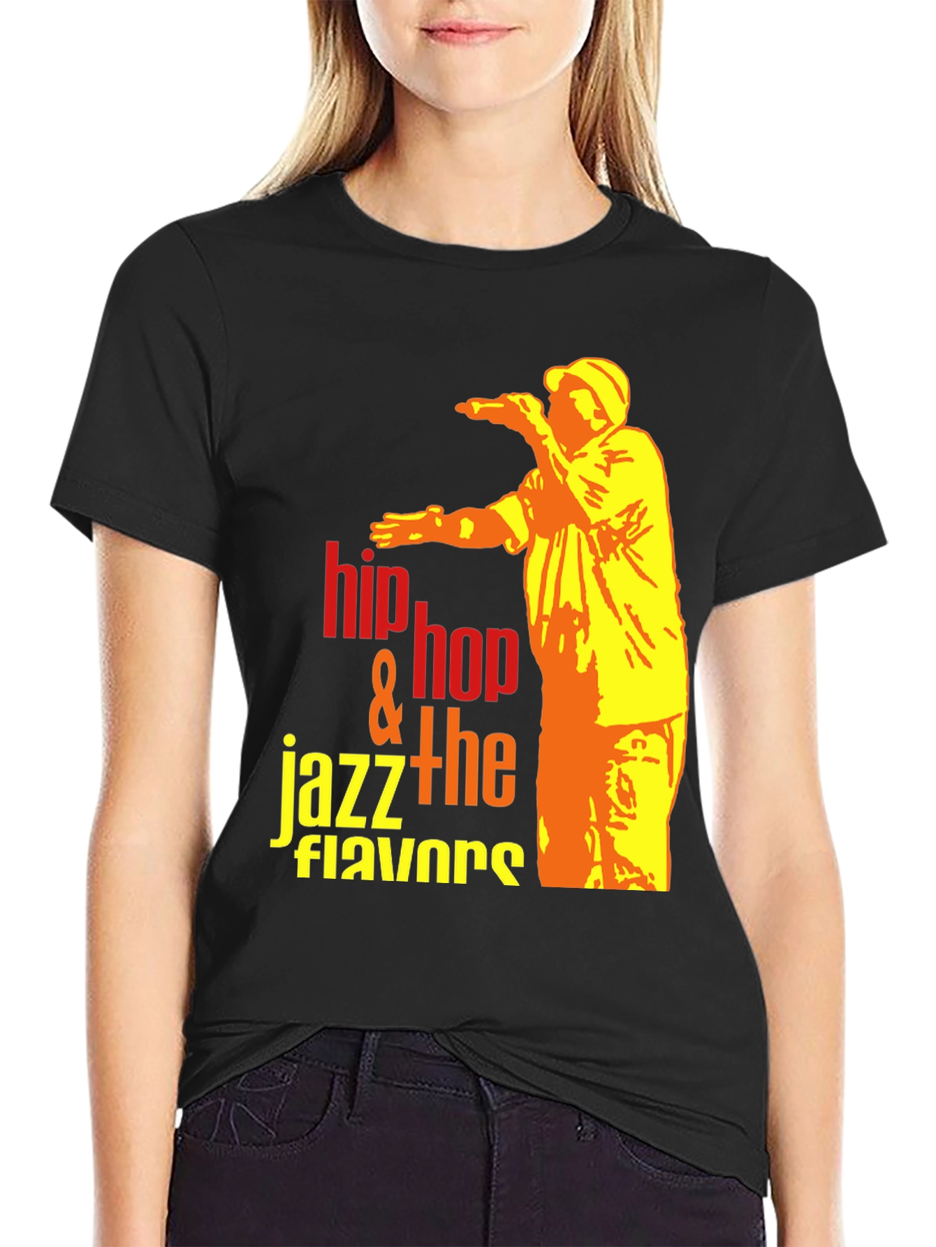 Hip Hop Jazz Flavors Graphic T-Shirt