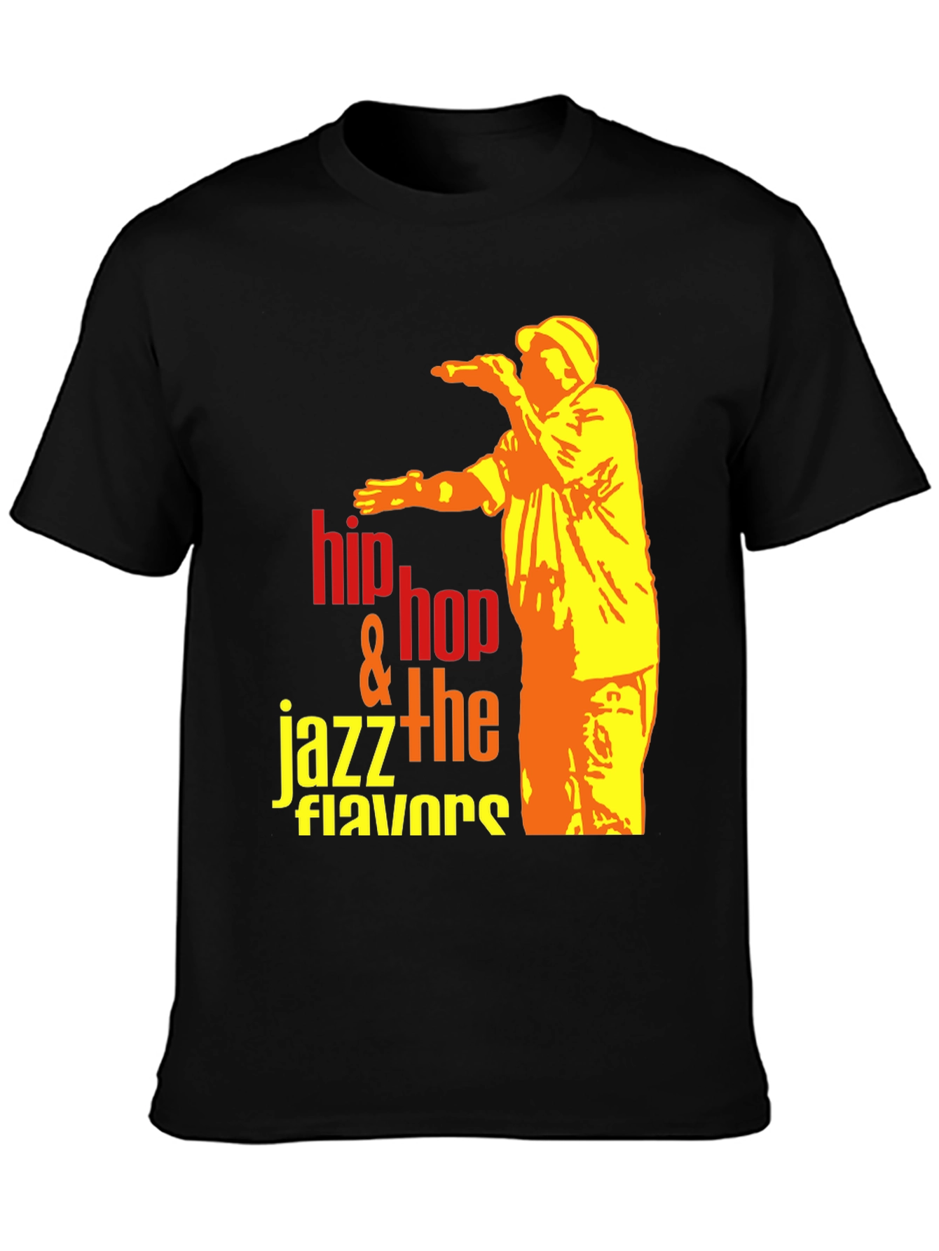 Hip Hop Jazz Flavors Graphic T-Shirt
