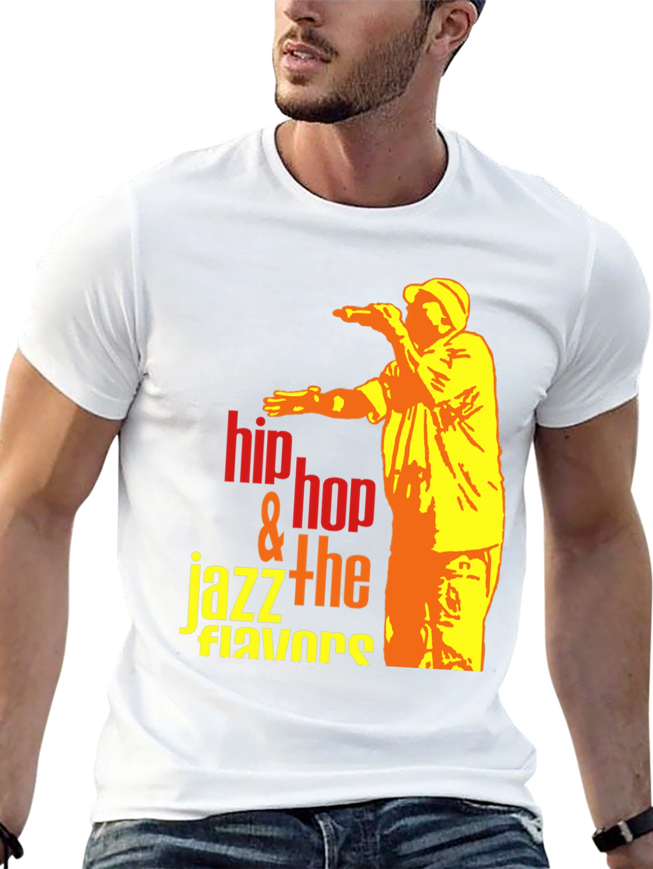 Hip Hop Jazz Flavors Graphic T-Shirt