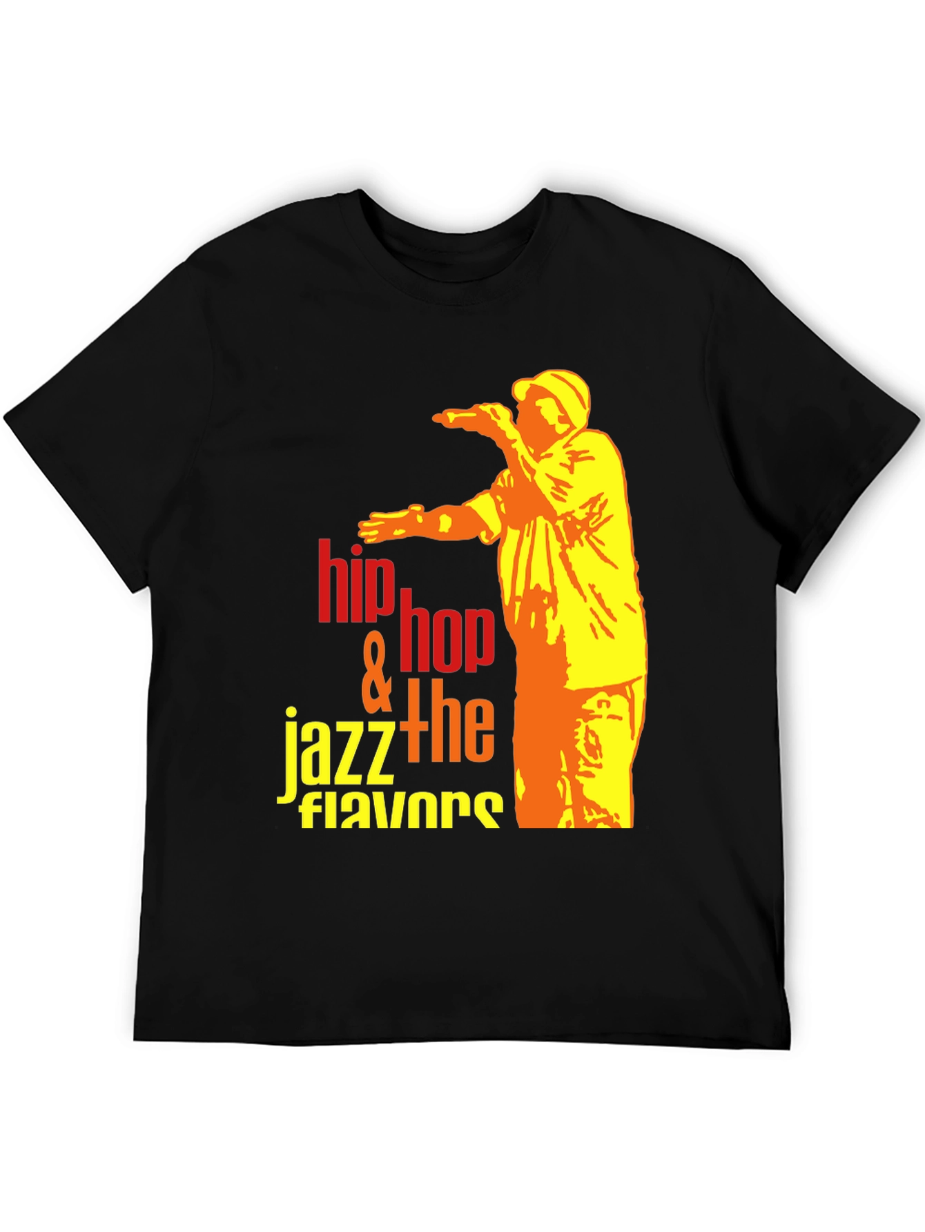 Hip Hop Jazz Flavors Graphic T-Shirt