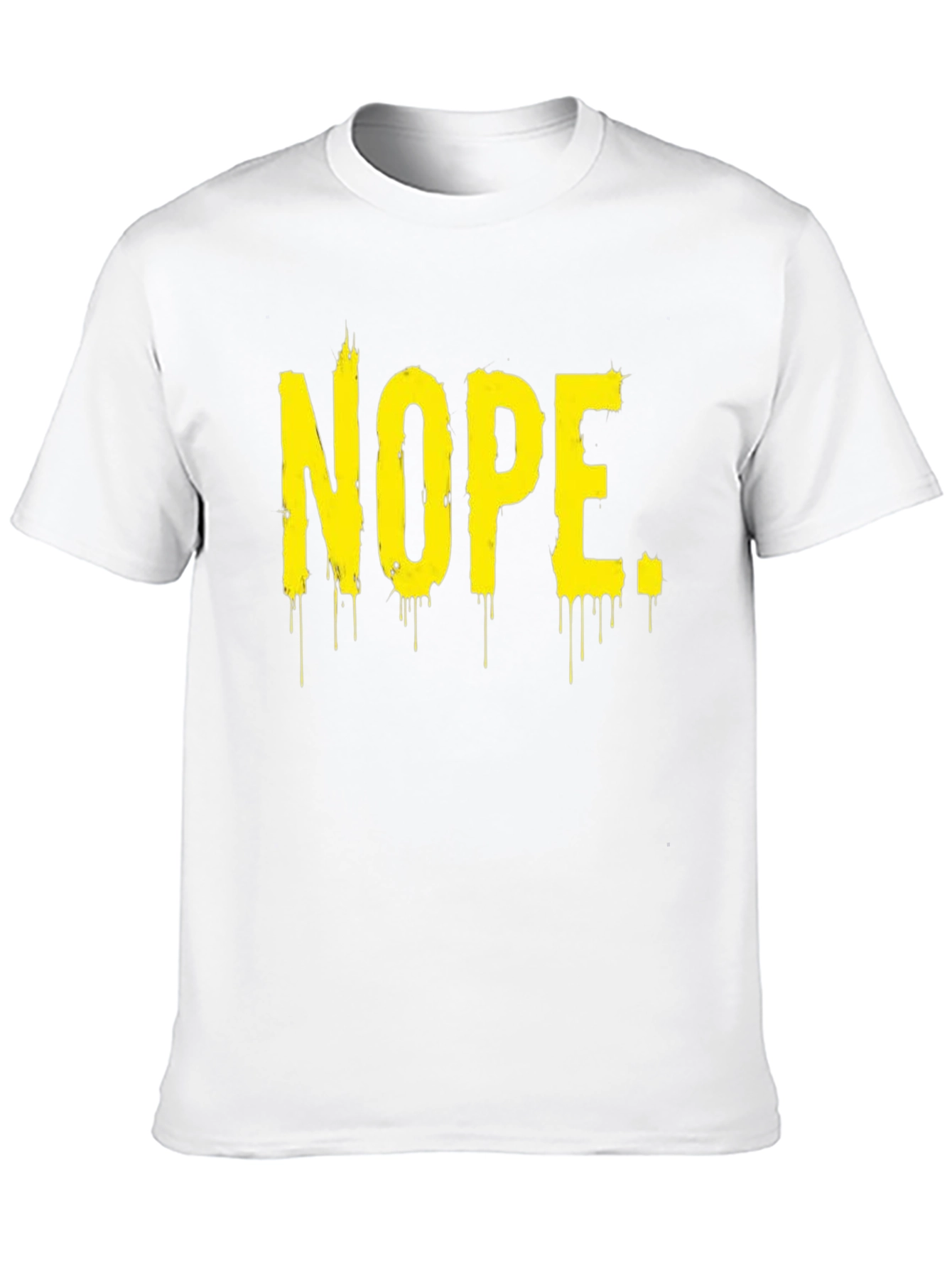 Nope Graphic Tee - Black T-Shirt