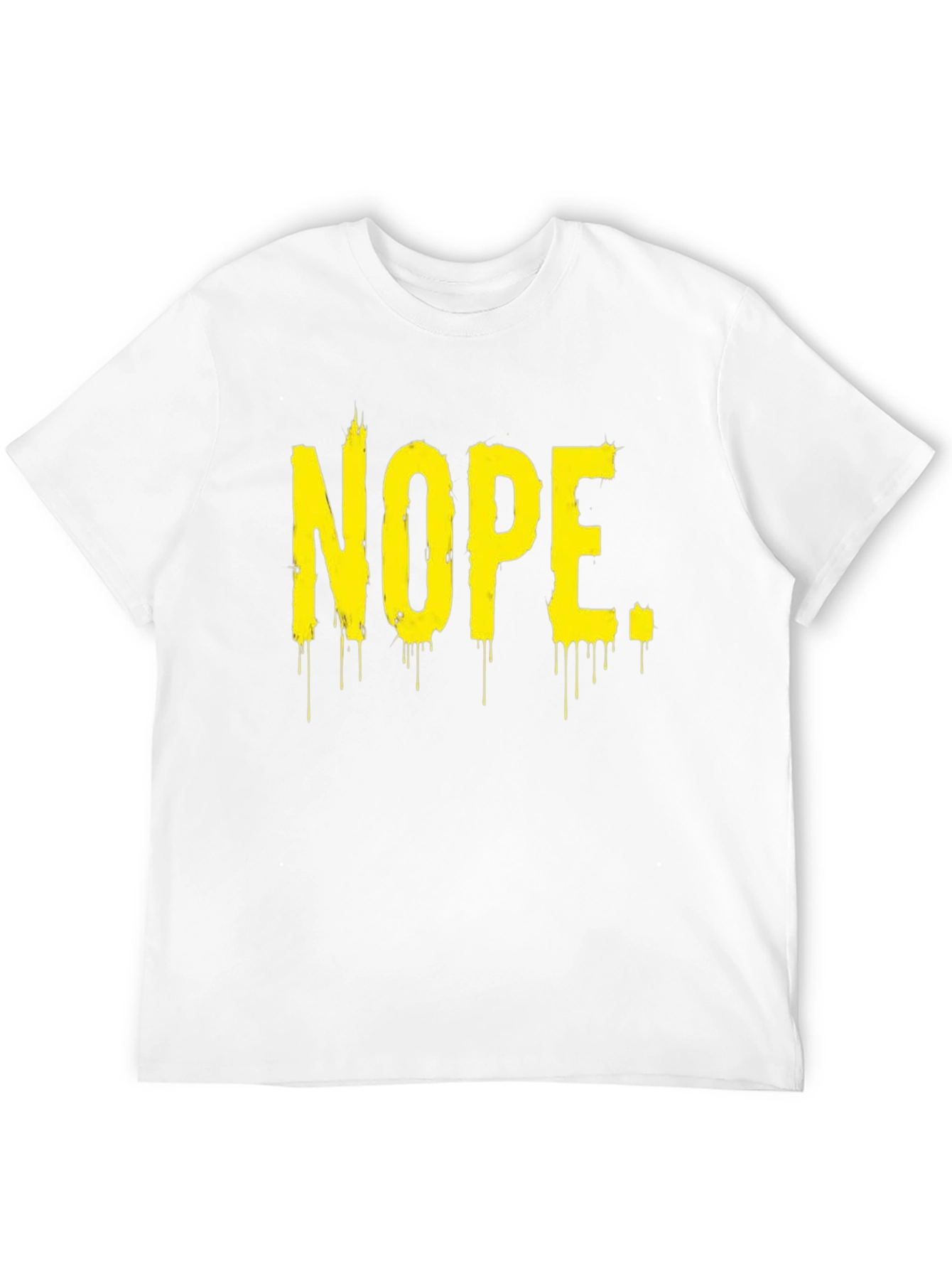 Nope Graphic Tee - Black T-Shirt