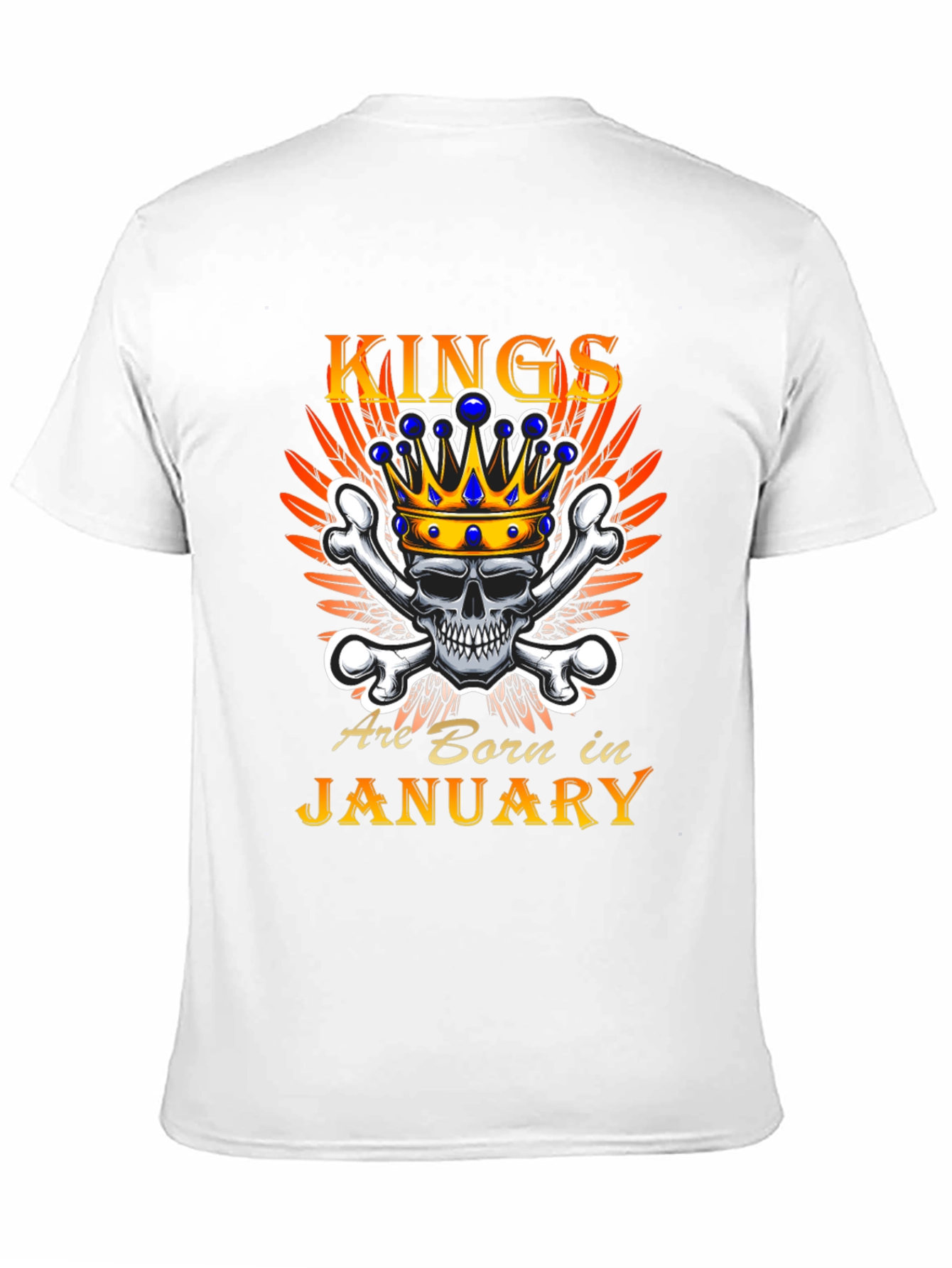 Kings Born in January T-Shirt