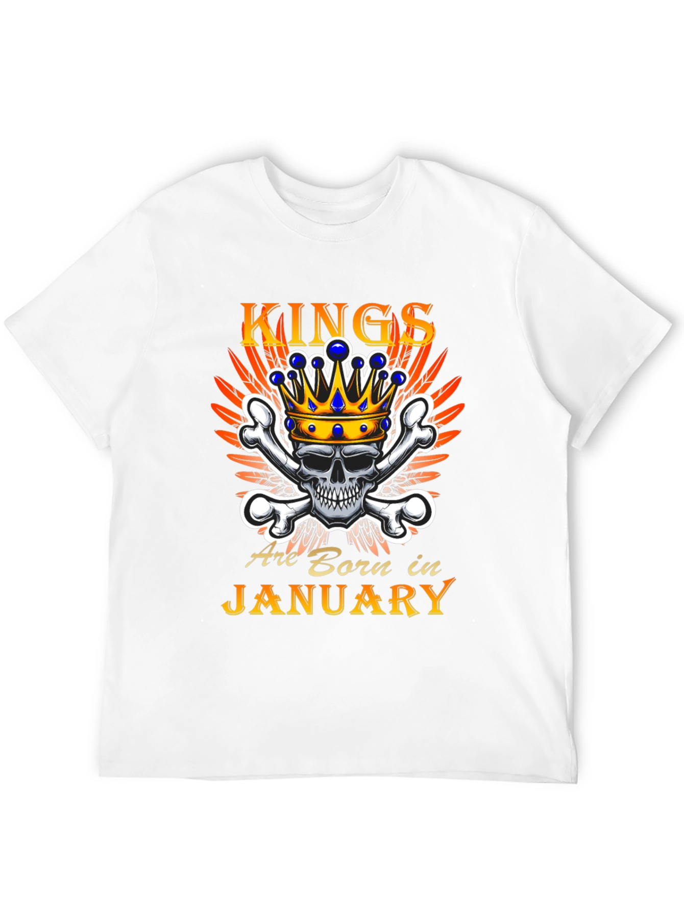 Kings Born in January T-Shirt