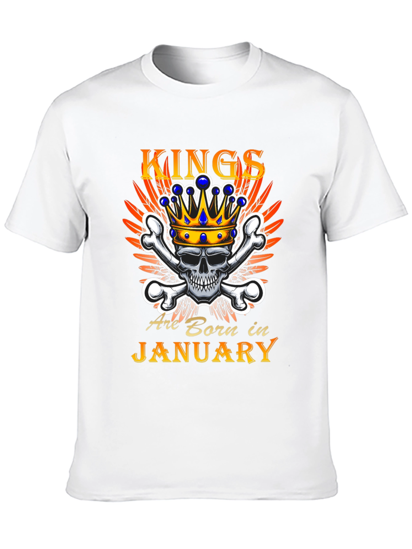 Kings Born in January T-Shirt