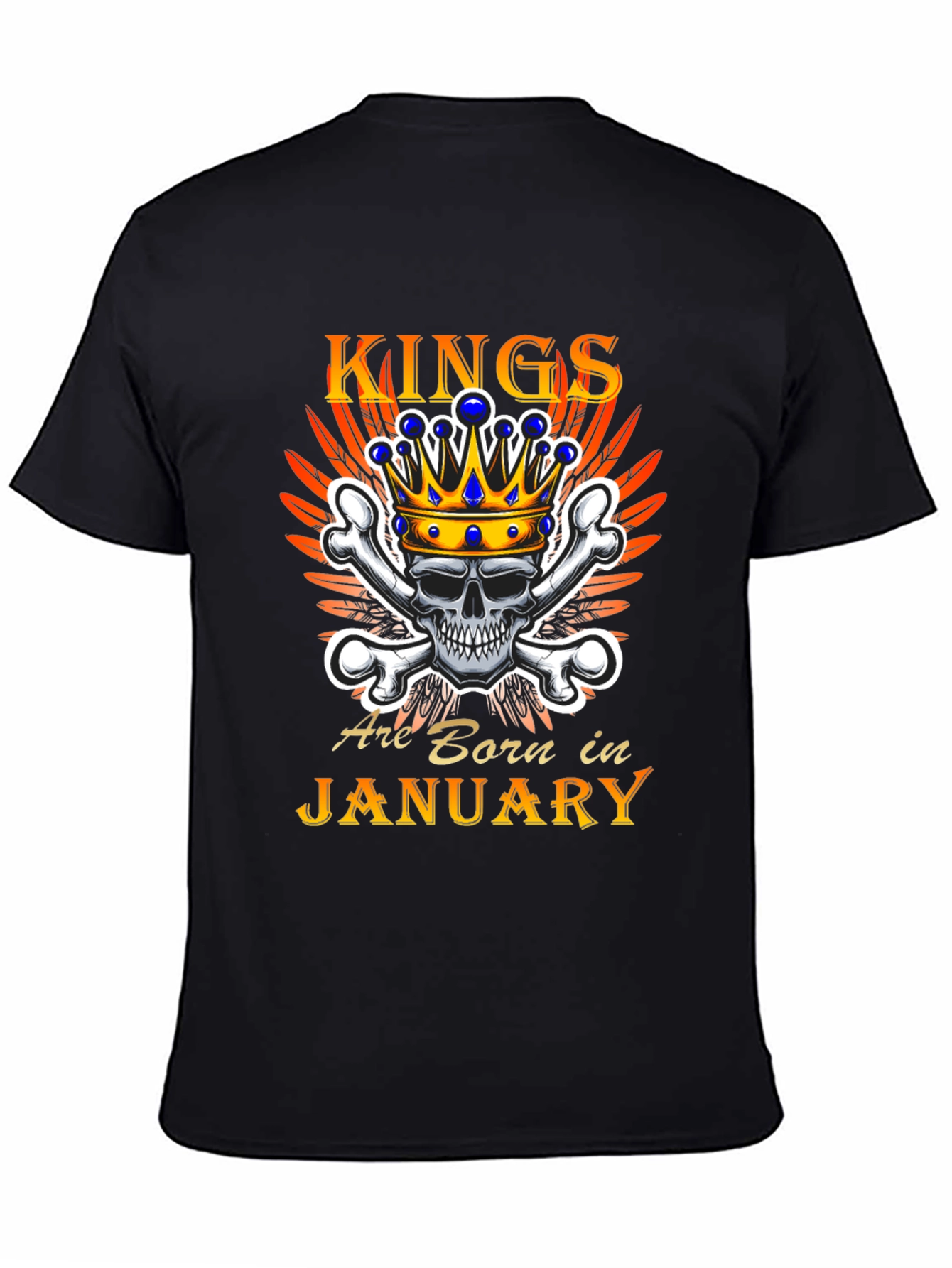 Kings Born in January T-Shirt