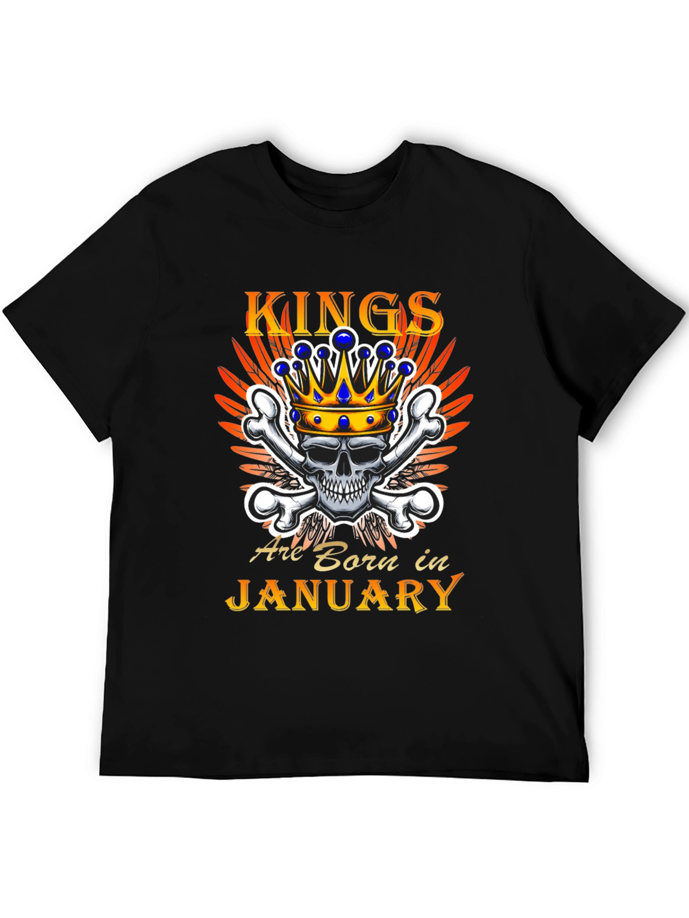 Kings Born in January T-Shirt