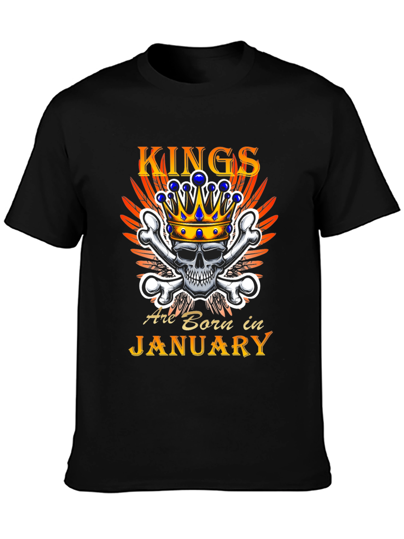 Kings Born in January T-Shirt