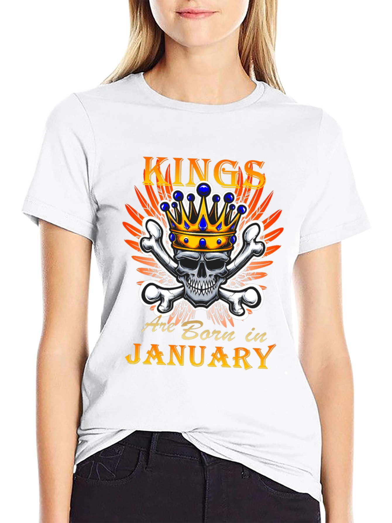Kings Born in January T-Shirt