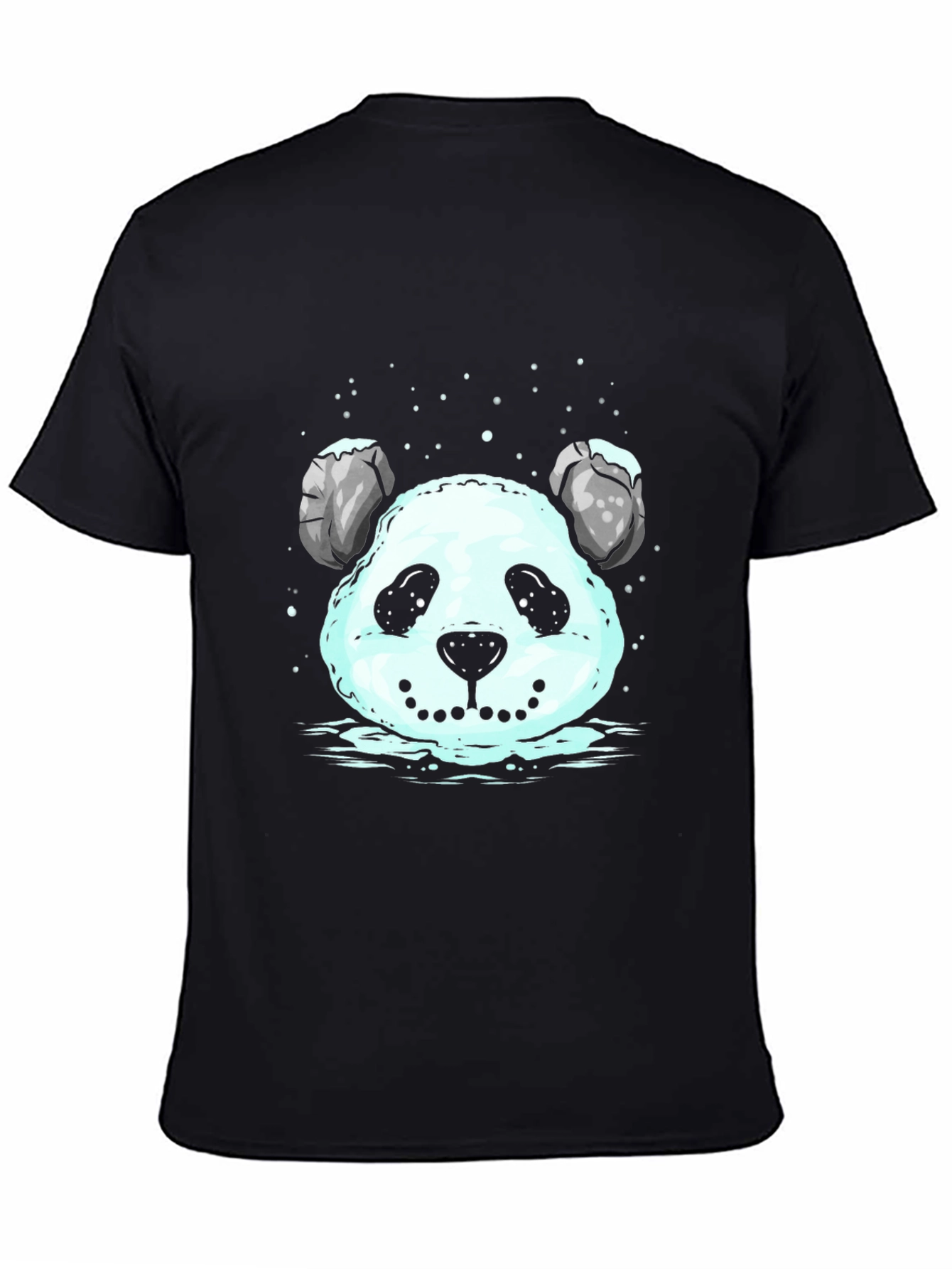 Panda Snowball Graphic Tee - Cute & Unique Design