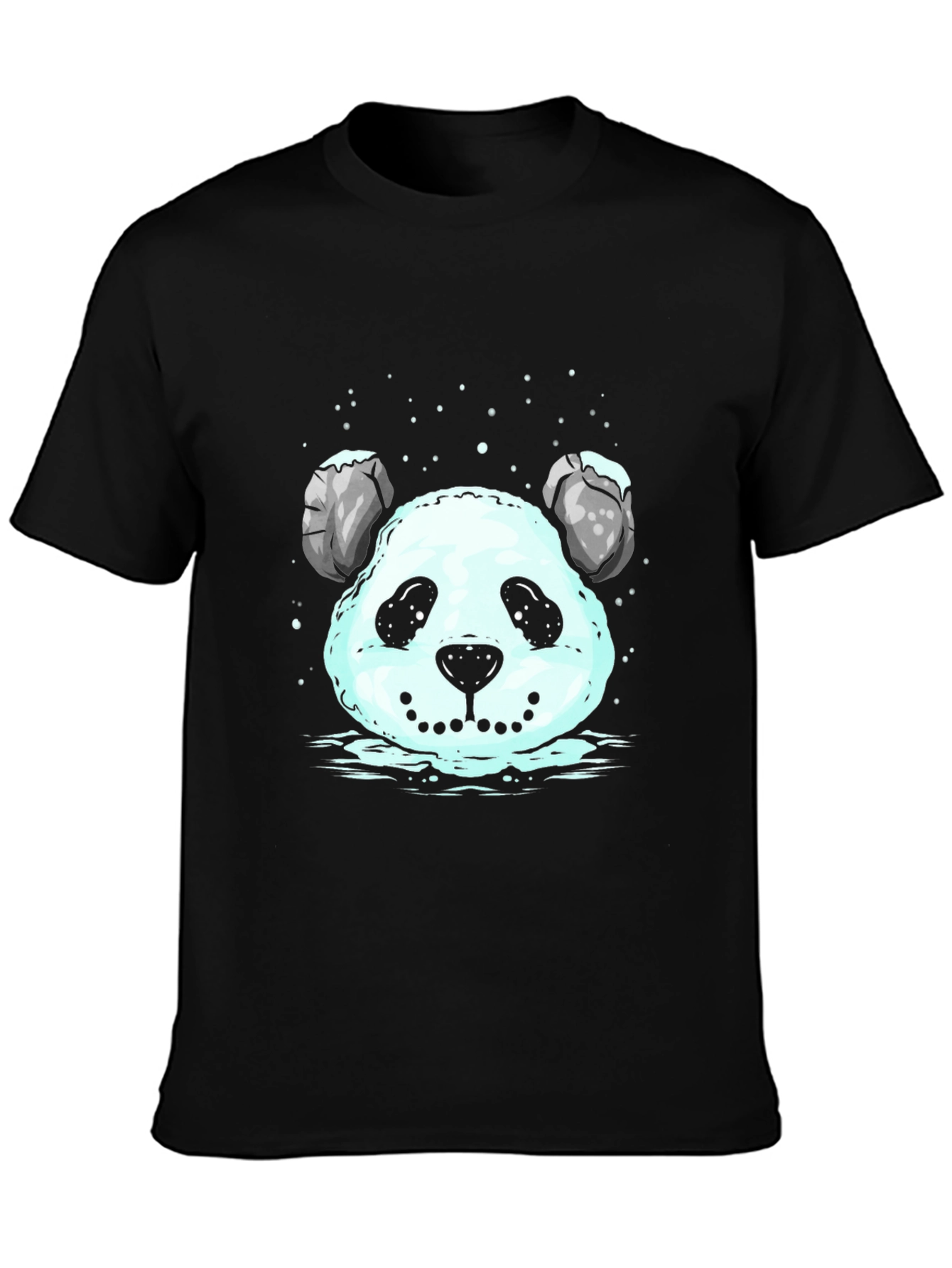 Panda Snowball Graphic Tee - Cute & Unique Design