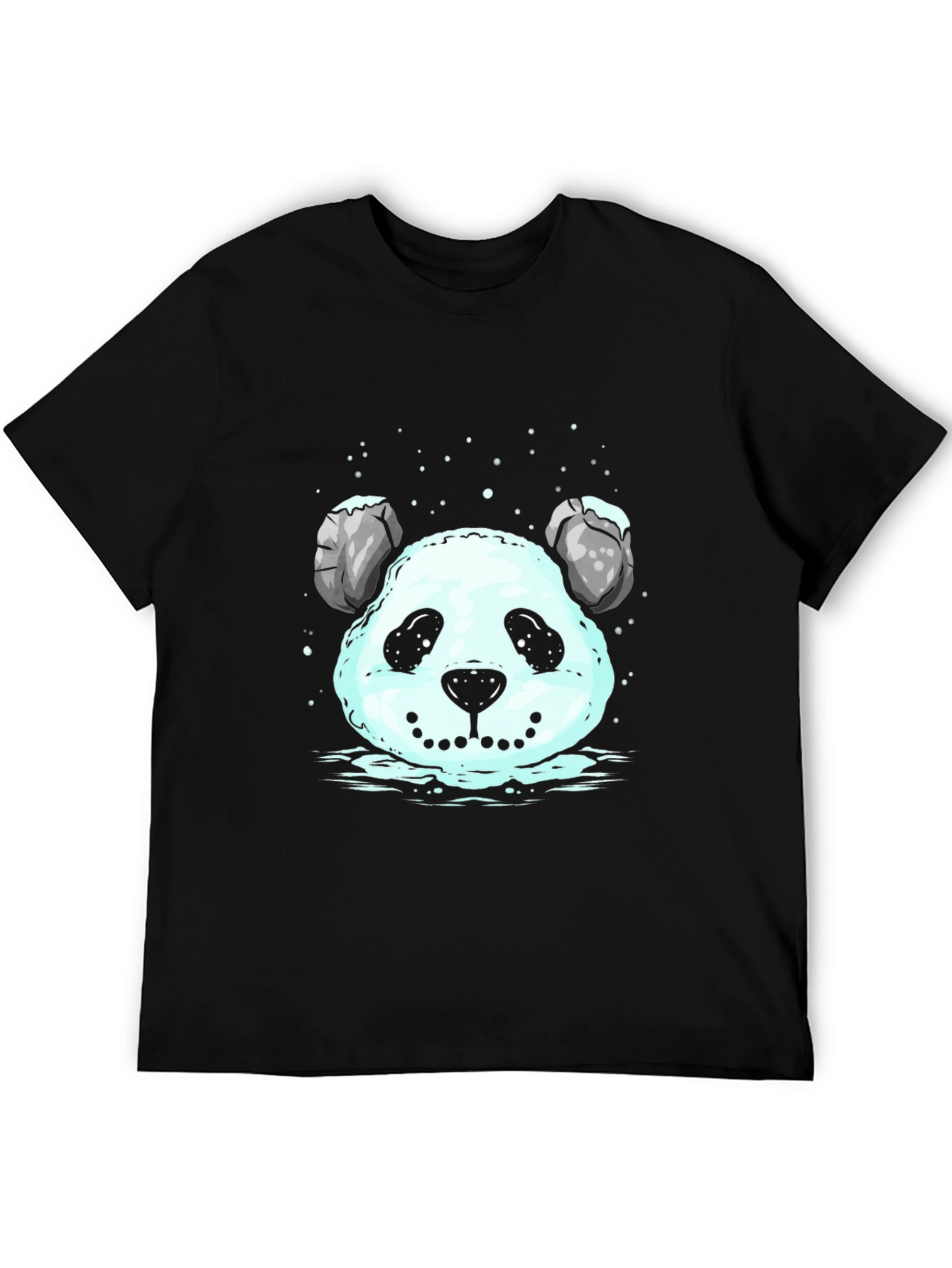 Panda Snowball Graphic Tee - Cute & Unique Design