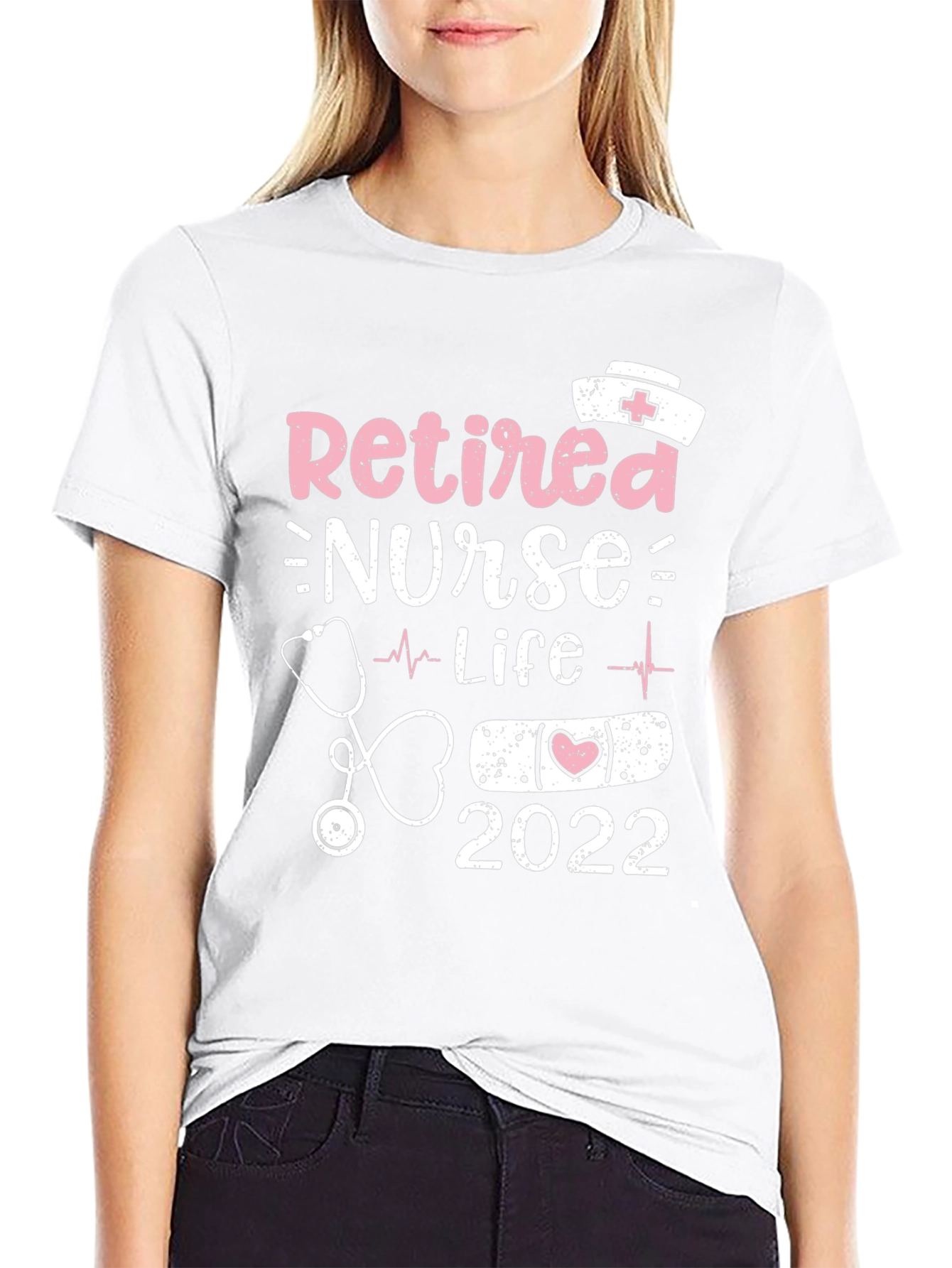 Retired Nurse Life 2022 Graphic T-Shirt