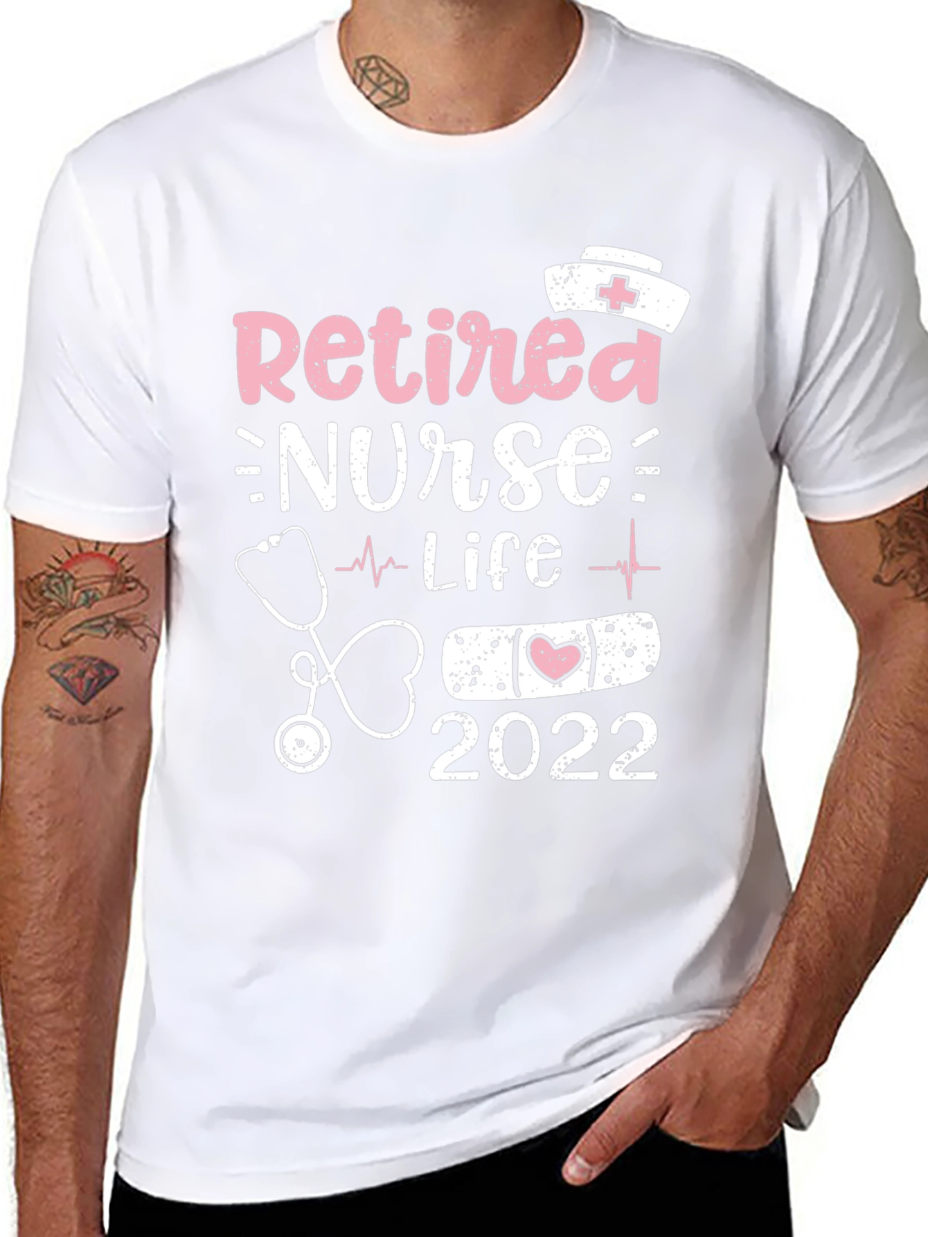 Retired Nurse Life 2022 Graphic T-Shirt