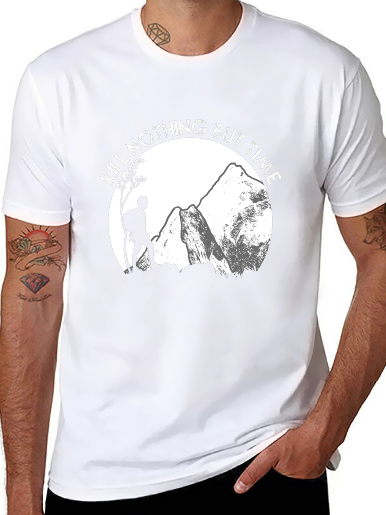 Kill Nothing But Time Hiking T-Shirt