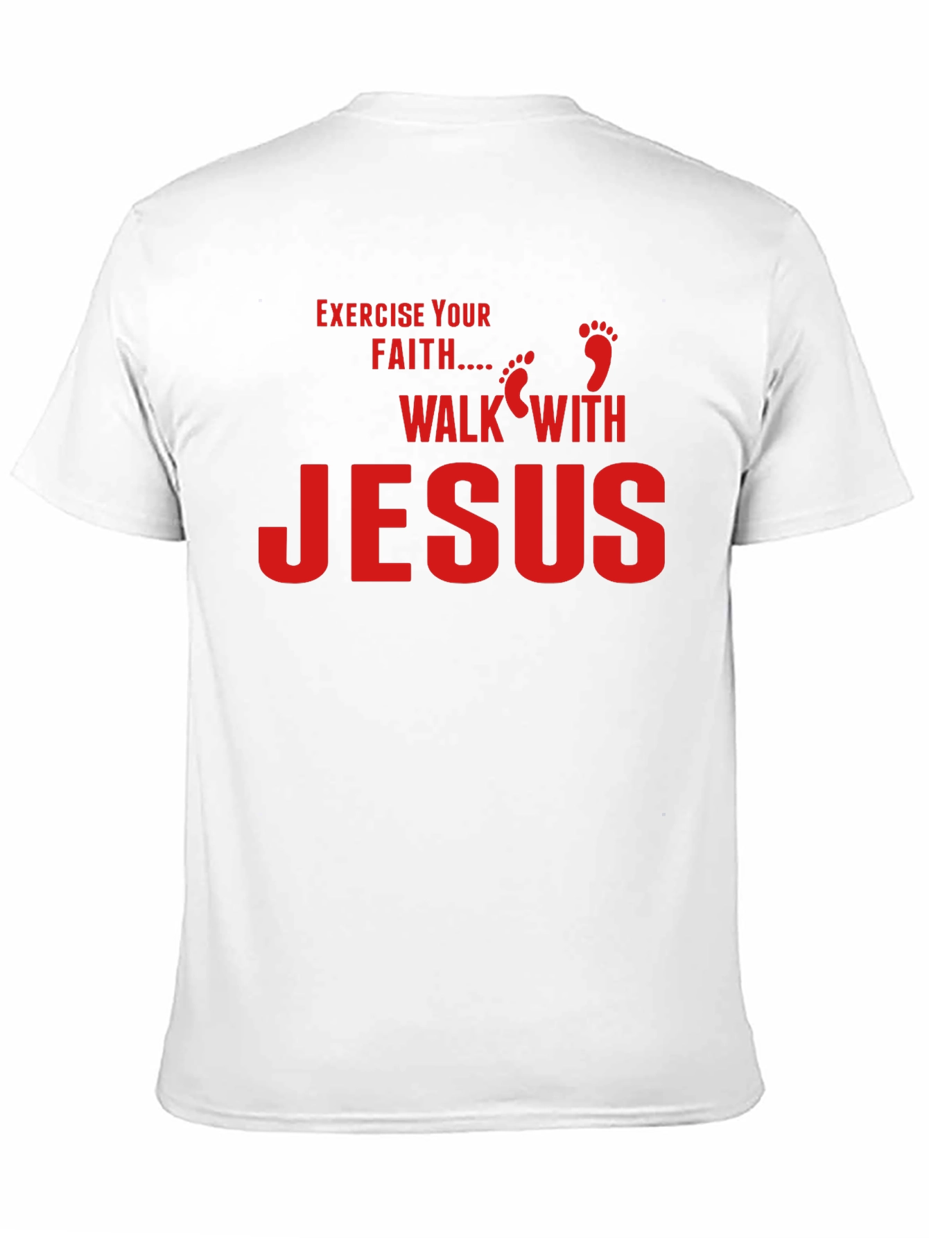 Exercise Your Faith Walk With Jesus Tee