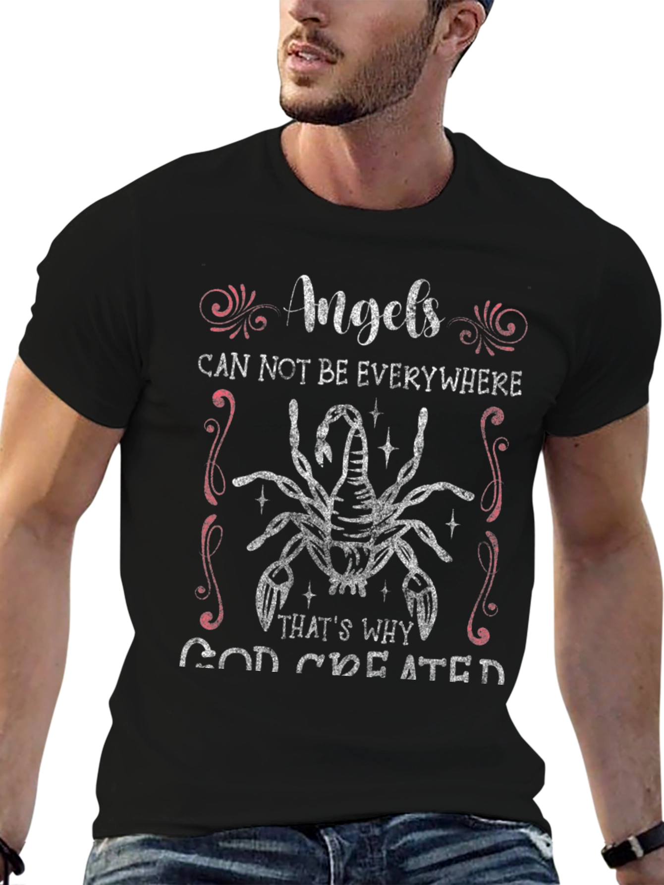 Angels Scorpion Graphic T-Shirt