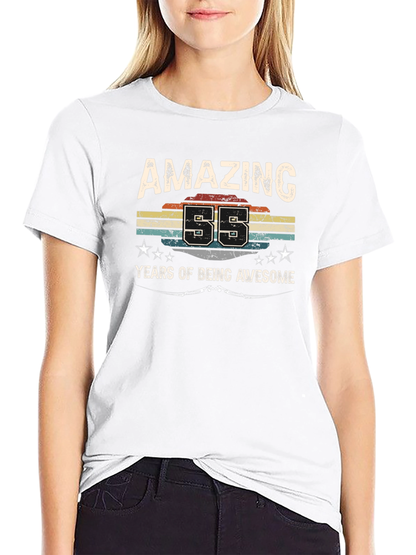 Amazing 55 Years of Being Awesome T-Shirt