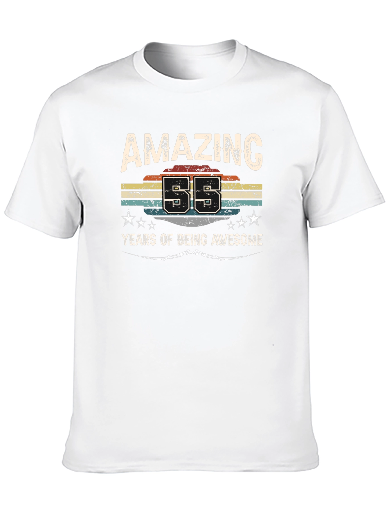 Amazing 55 Years of Being Awesome T-Shirt