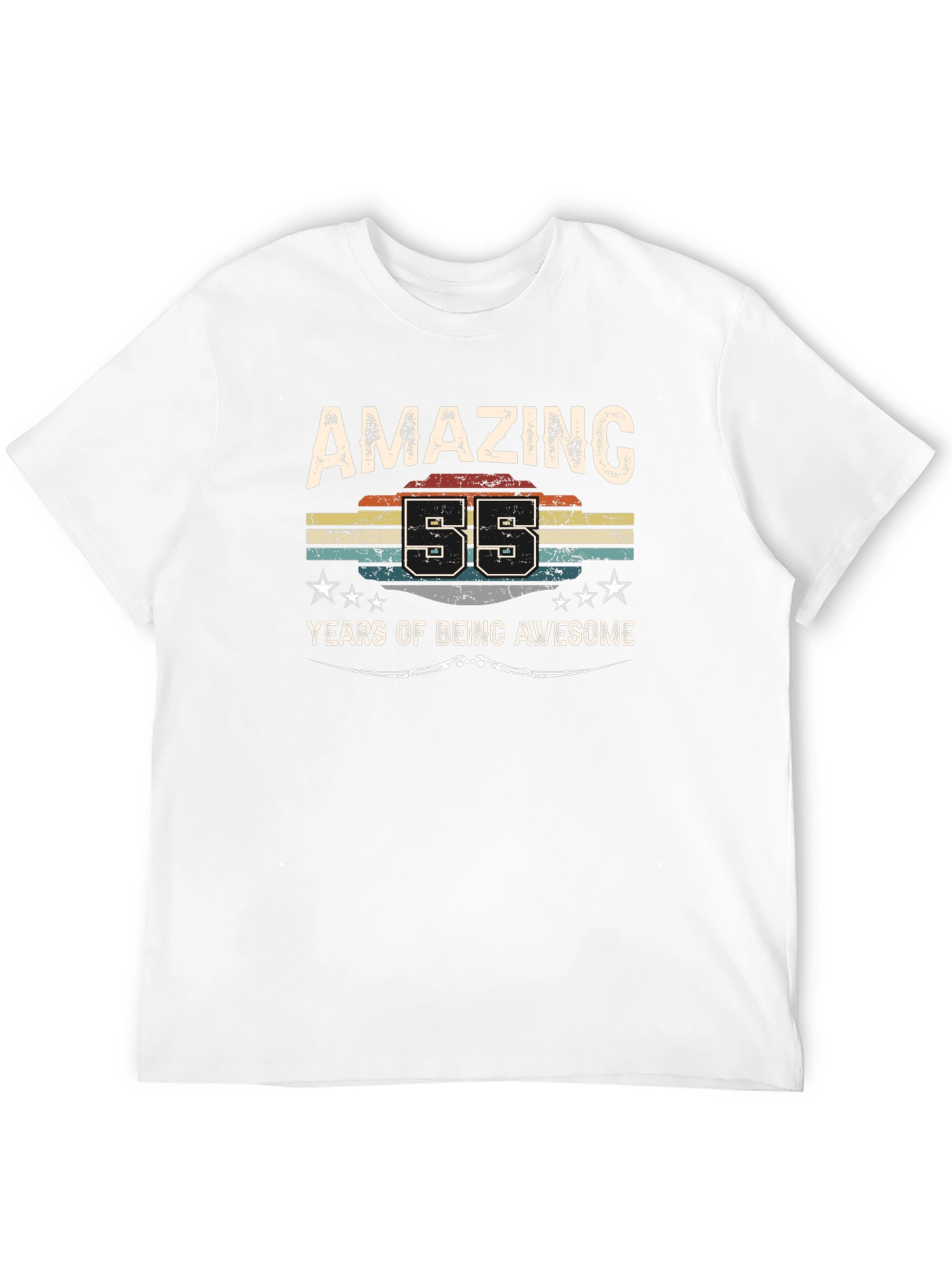 Amazing 55 Years of Being Awesome T-Shirt