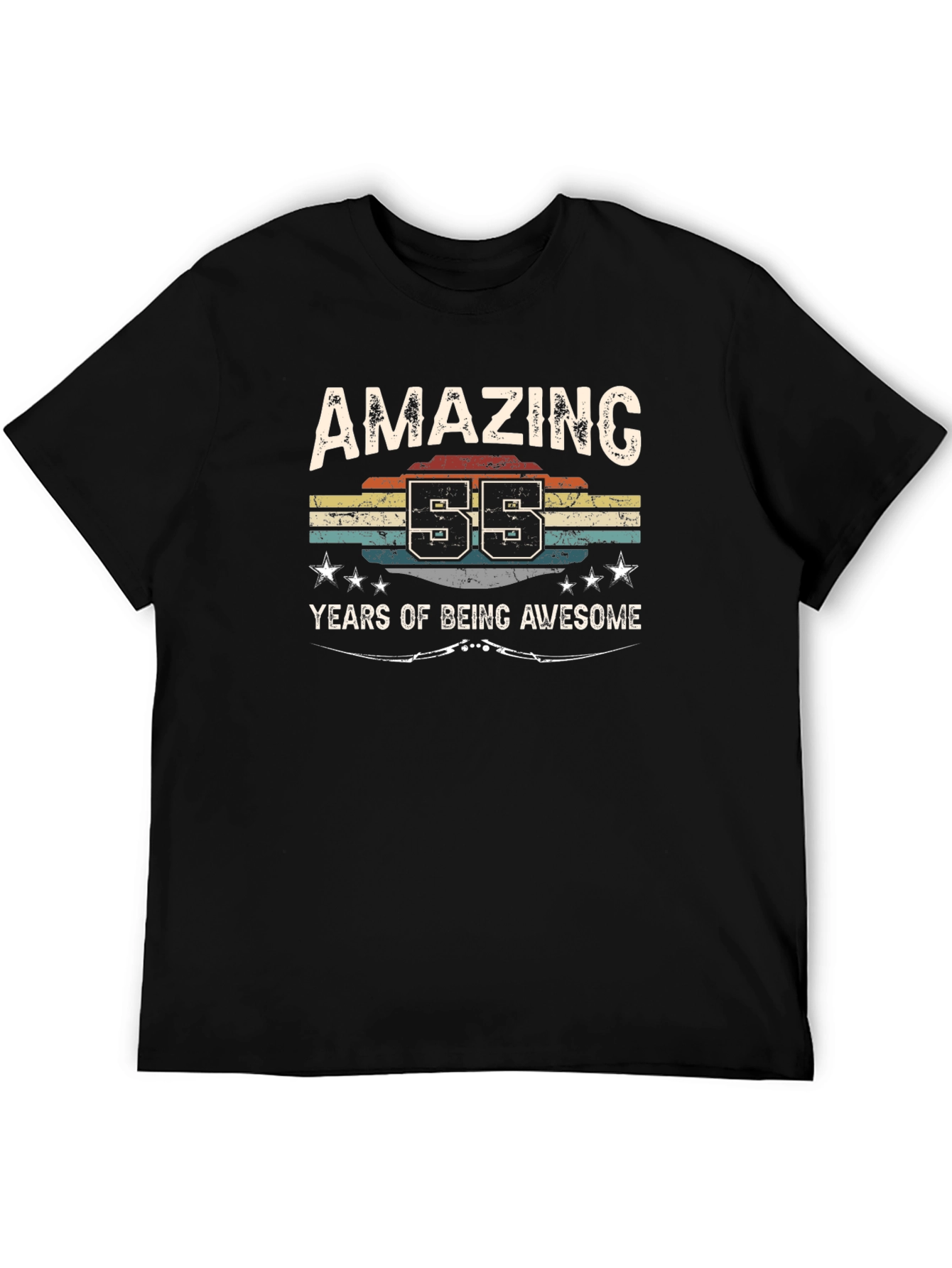 Amazing 55 Years of Being Awesome T-Shirt