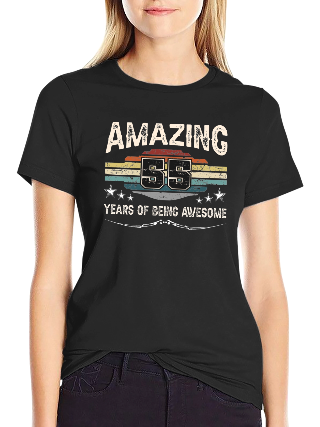 Amazing 55 Years of Being Awesome T-Shirt