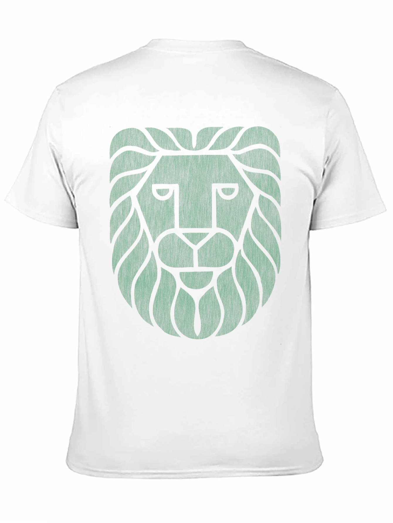 Lion Graphic Tee - Cool Design Black T-Shirt