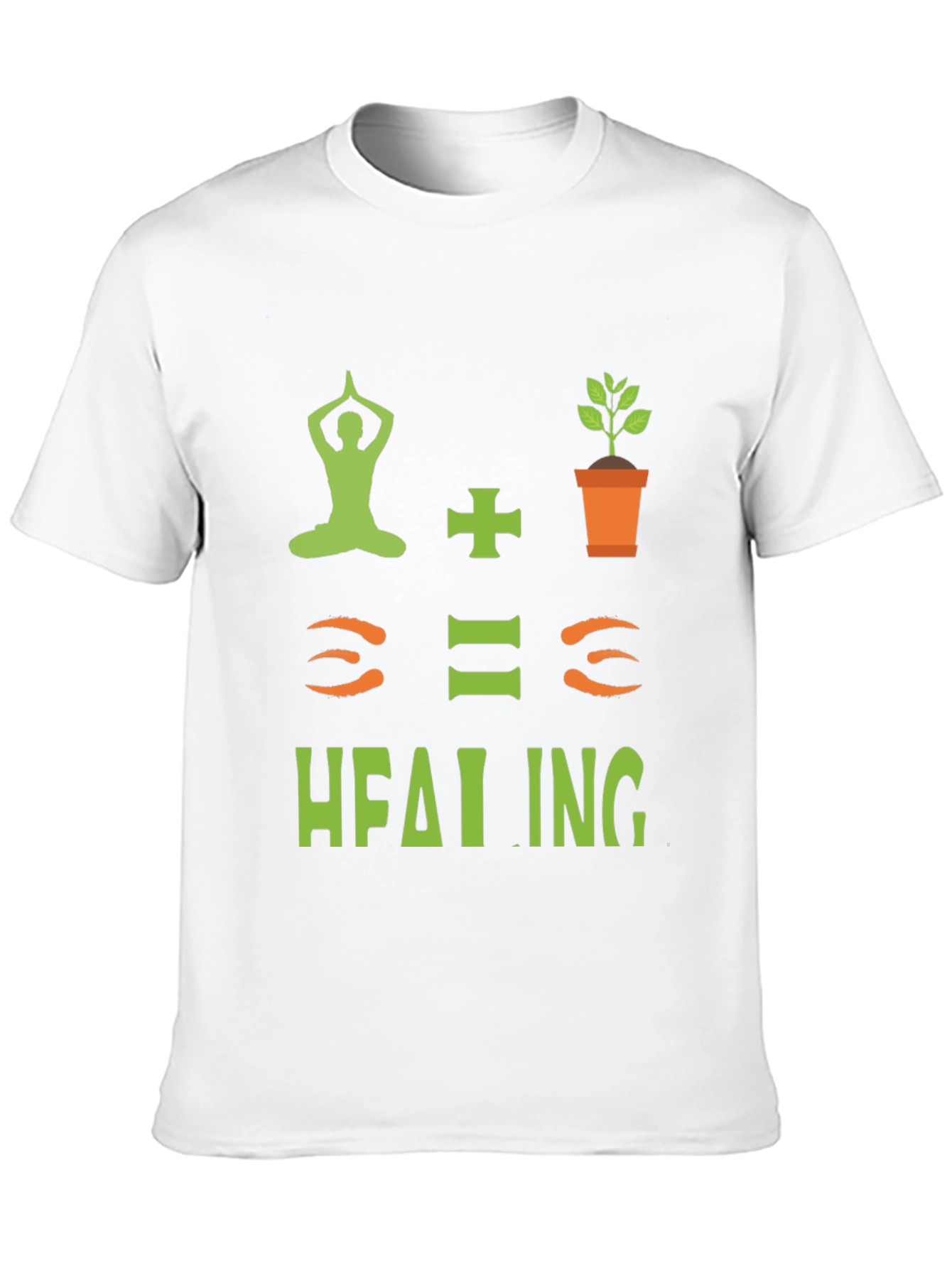Yoga + Plants = Healing T-Shirt
