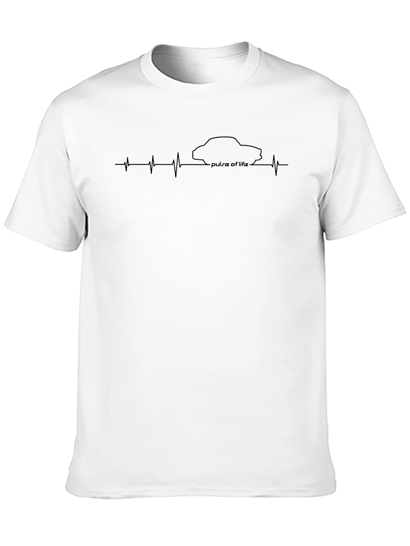 Pulse of Life Car Graphic T-Shirt