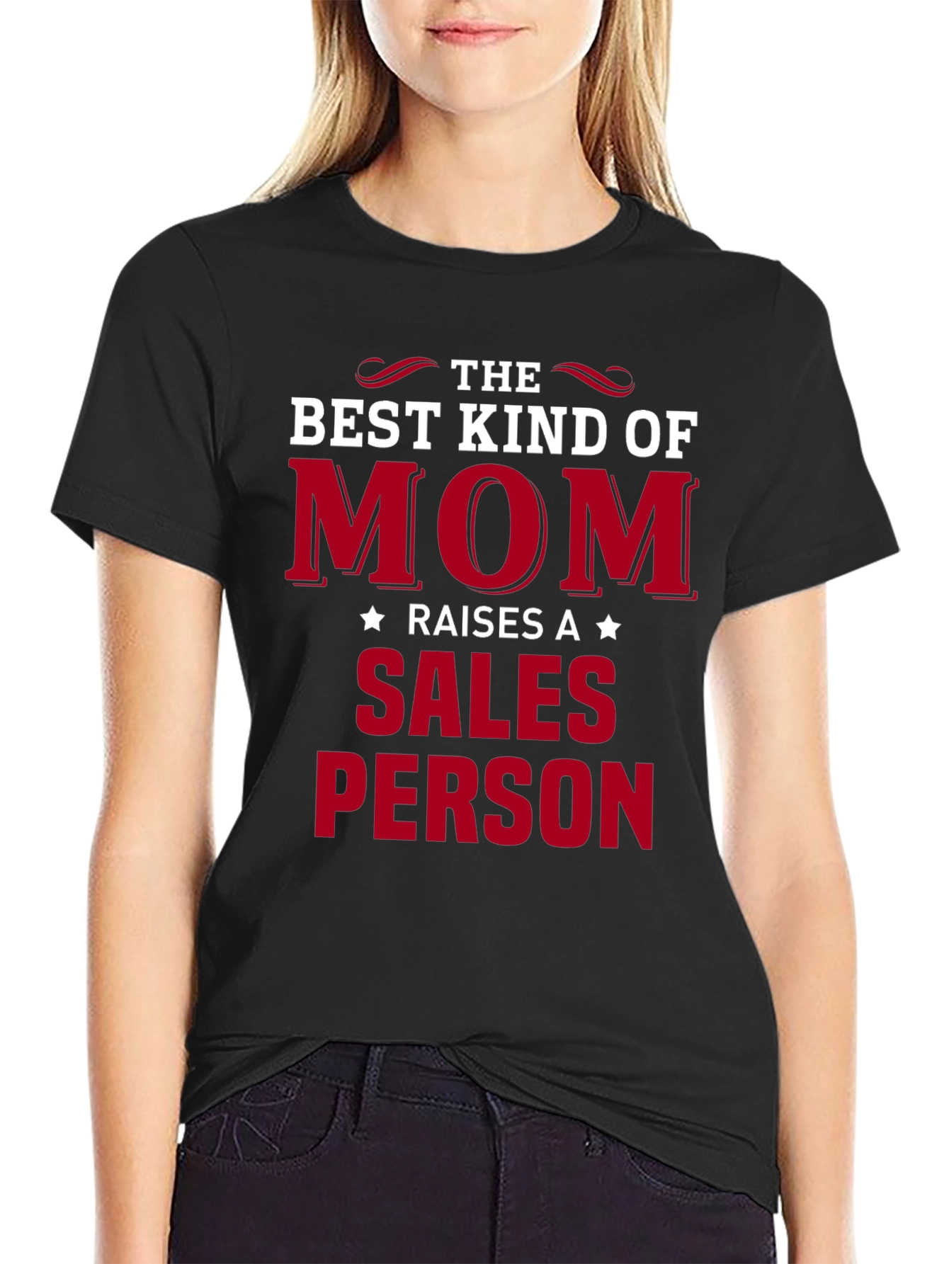 Best Kind of Mom Salesperson T-Shirt