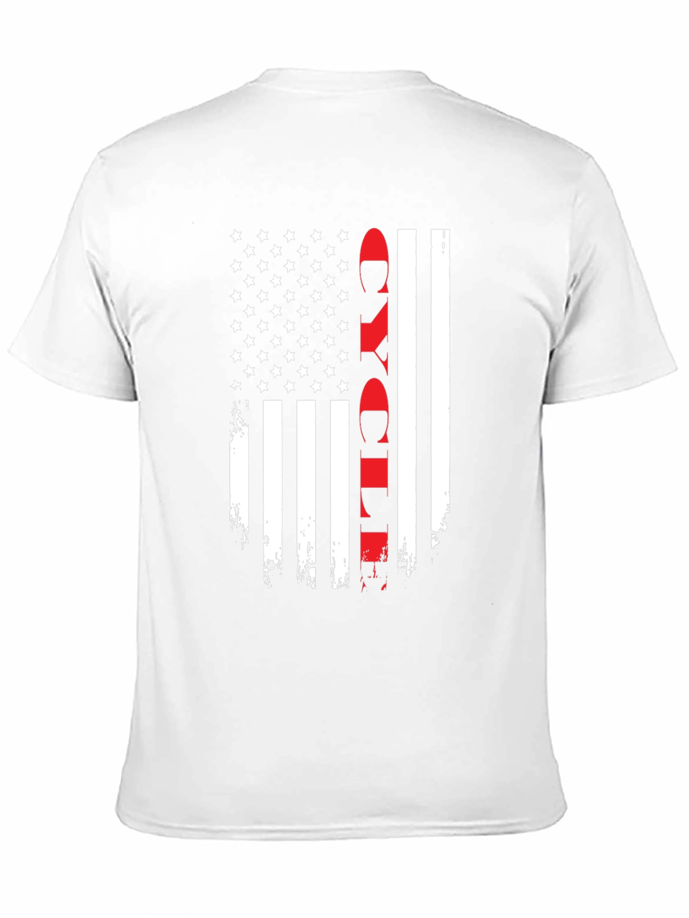Distressed Flag Firefighter T-Shirt