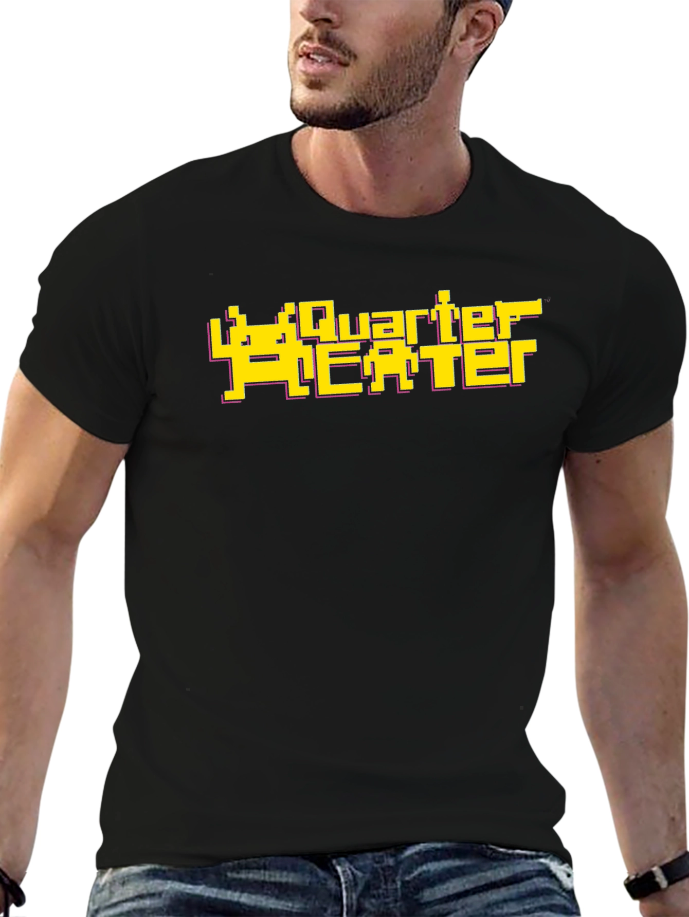 Quarter Eater T-Shirt - Gamer Style Retro Tee