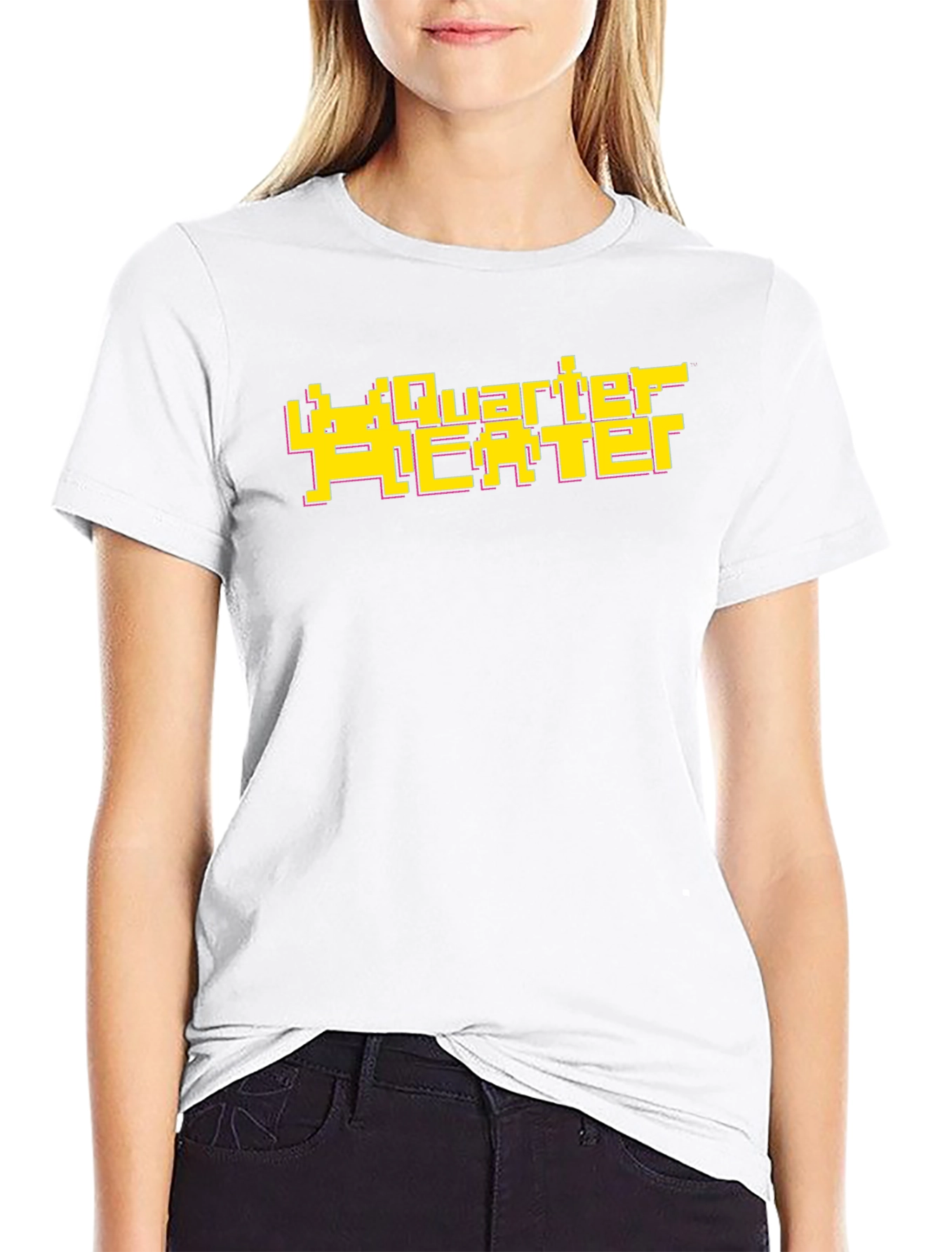 Quarter Eater T-Shirt - Gamer Style Retro Tee