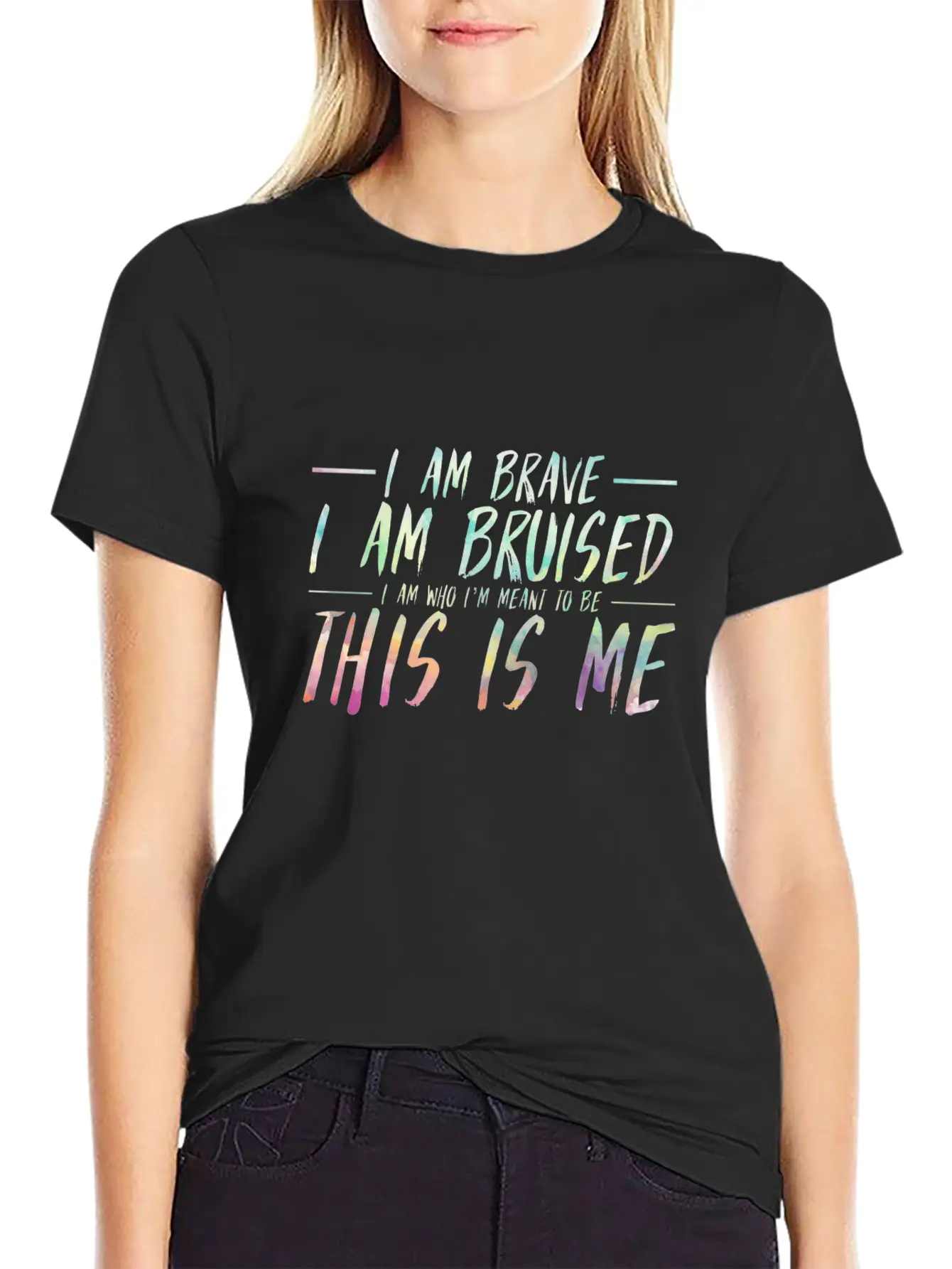 This Is Me Lyrics Unisex Casual T-Shirt – Clean Design For Daily Comfort
