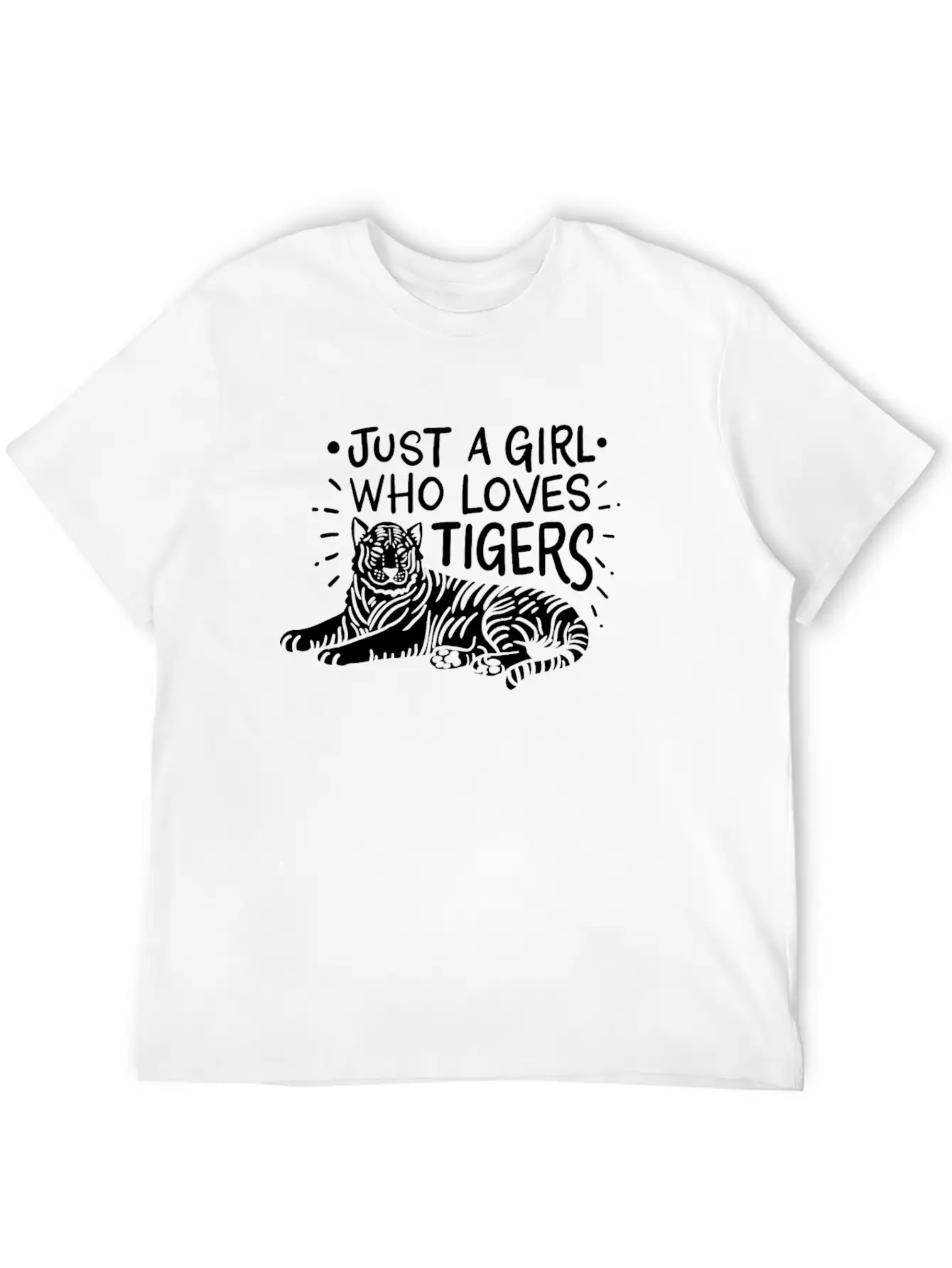 Tigers Tiger Lover Unisex Casual T-Shirt – Clean Design For Daily Comfort