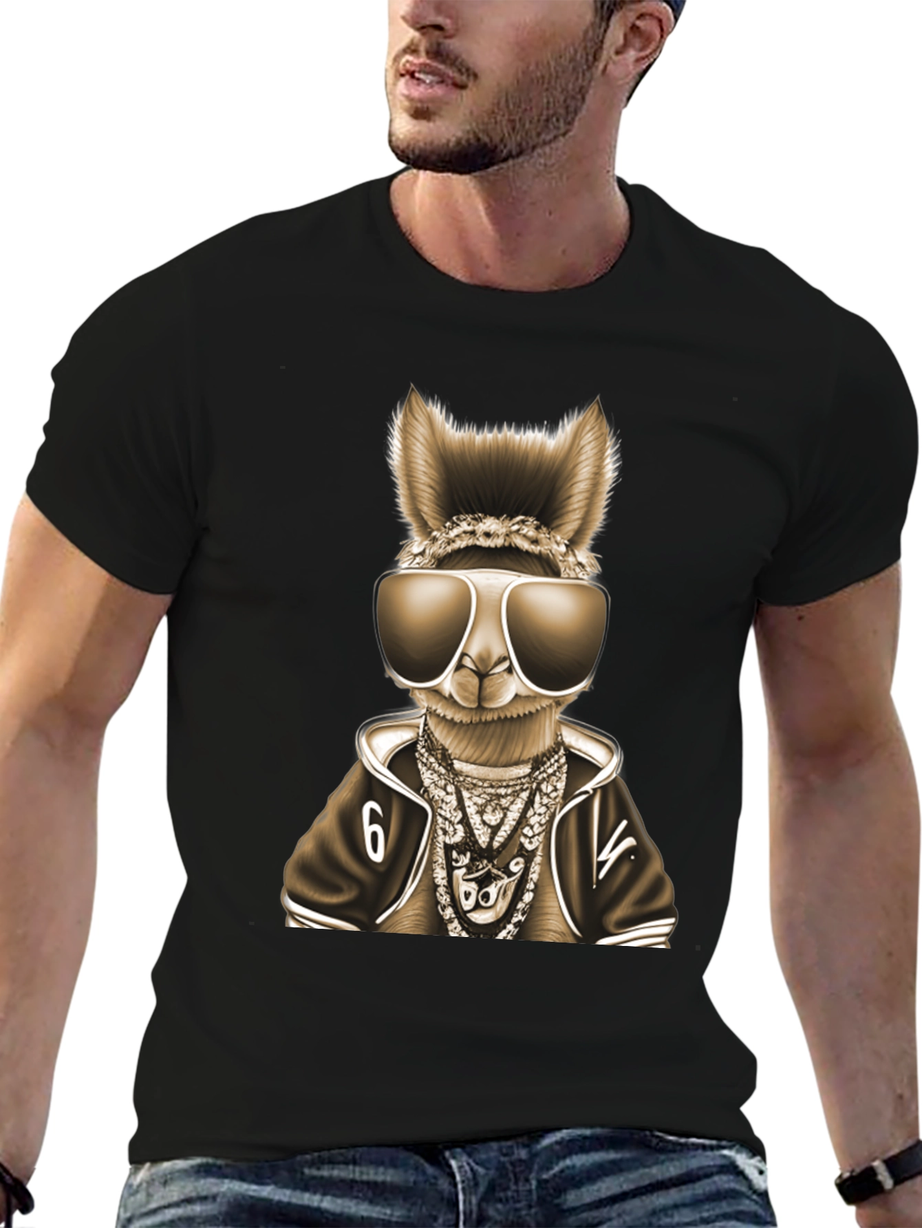 Cool Llama Graphic Tee