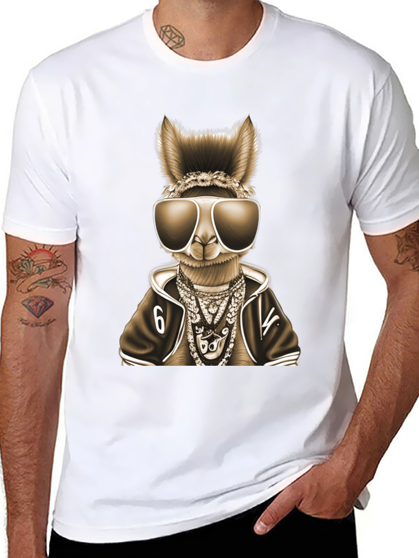 Cool Llama Graphic Tee
