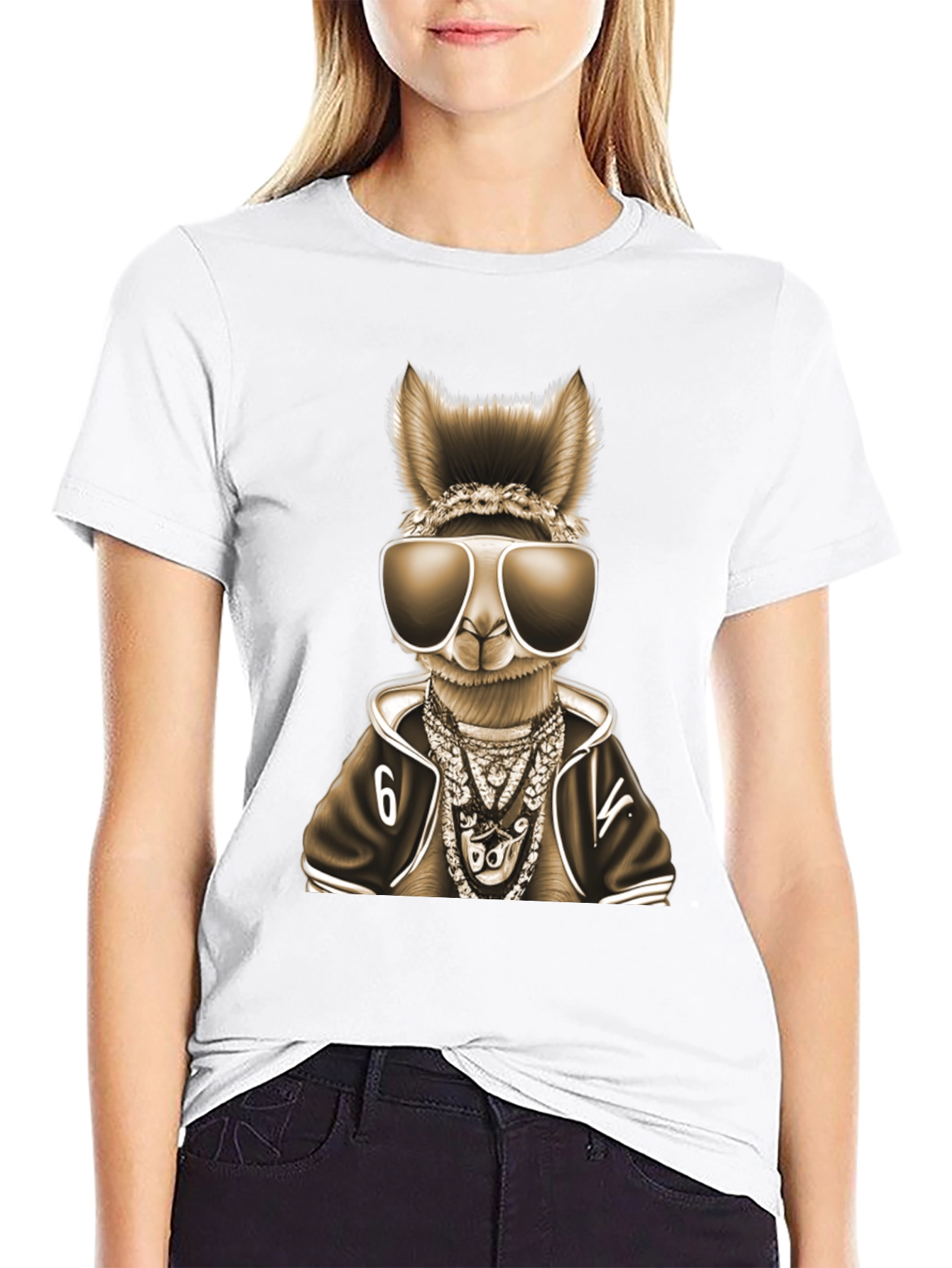 Cool Llama Graphic Tee