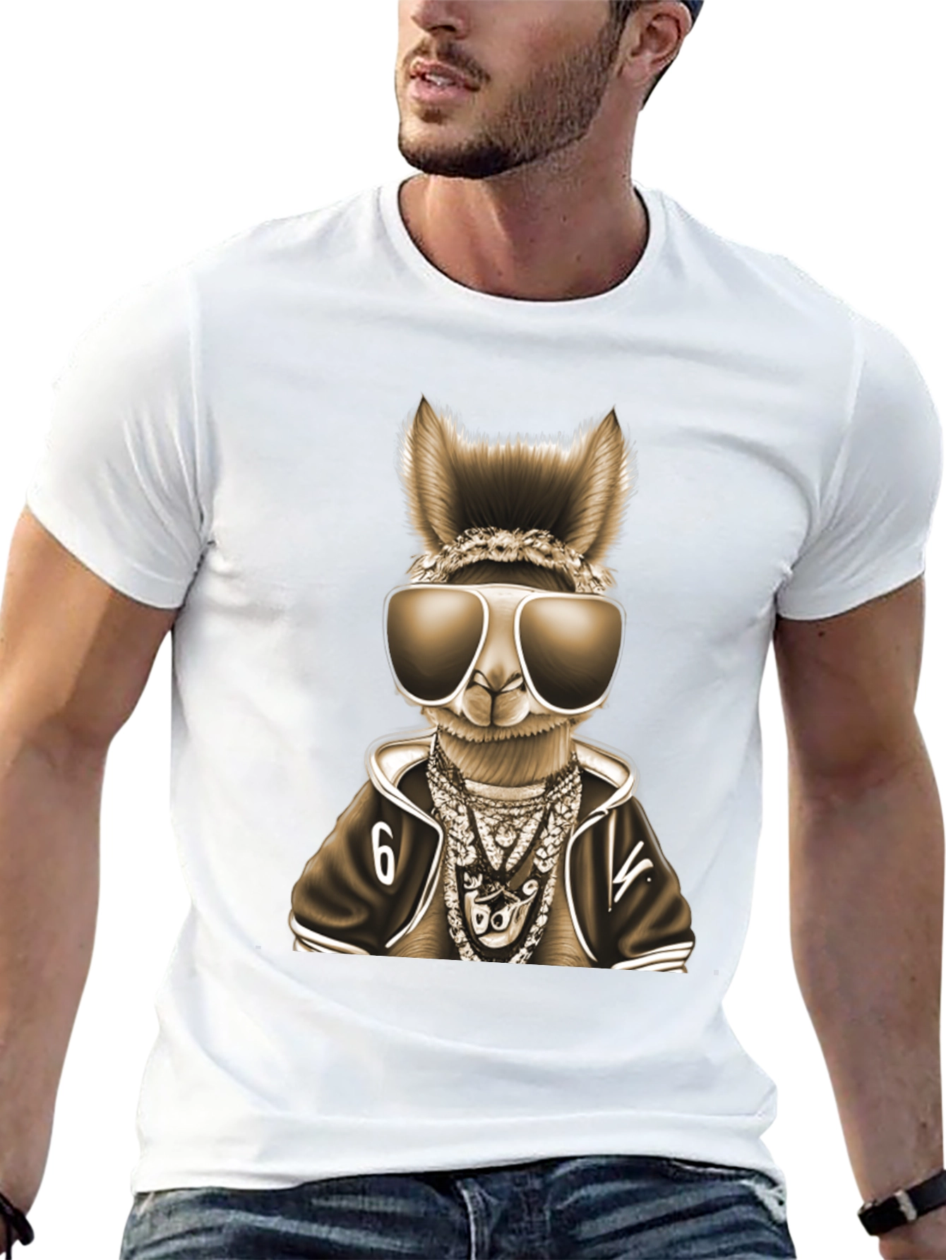 Cool Llama Graphic Tee