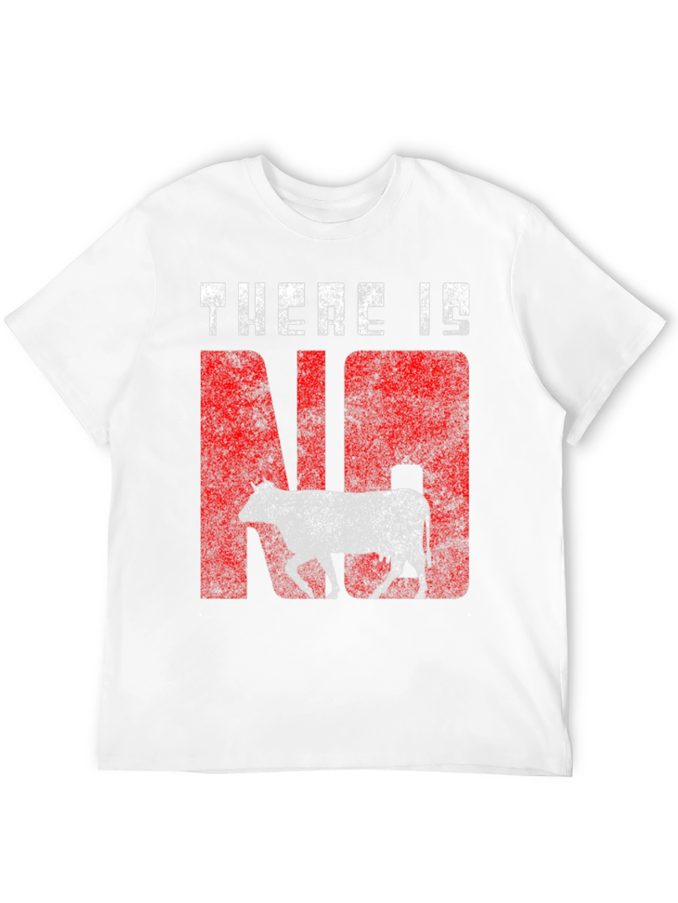 No Cow T-Shirt Vegan Vegetarian Animal Rights Tee