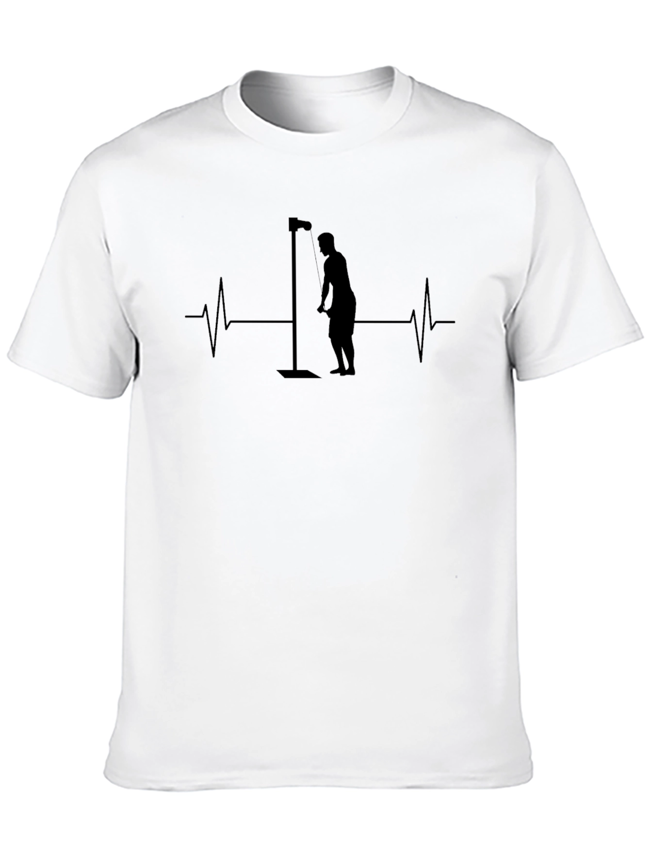 Weight Training Heartbeat T-Shirt