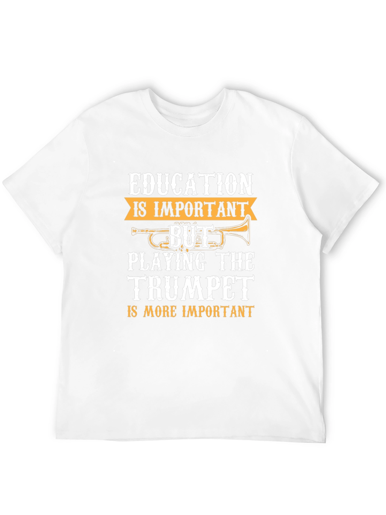 Education vs Trumpet Graphic Tee