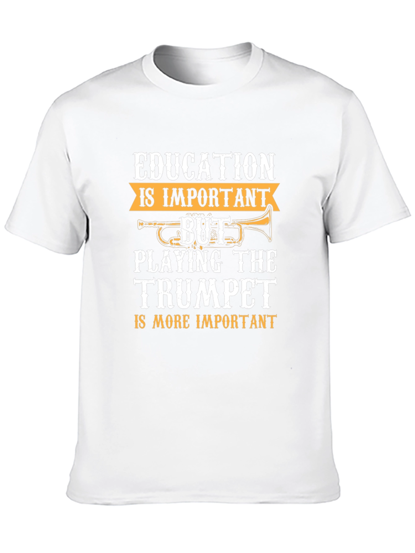 Education vs Trumpet Graphic Tee