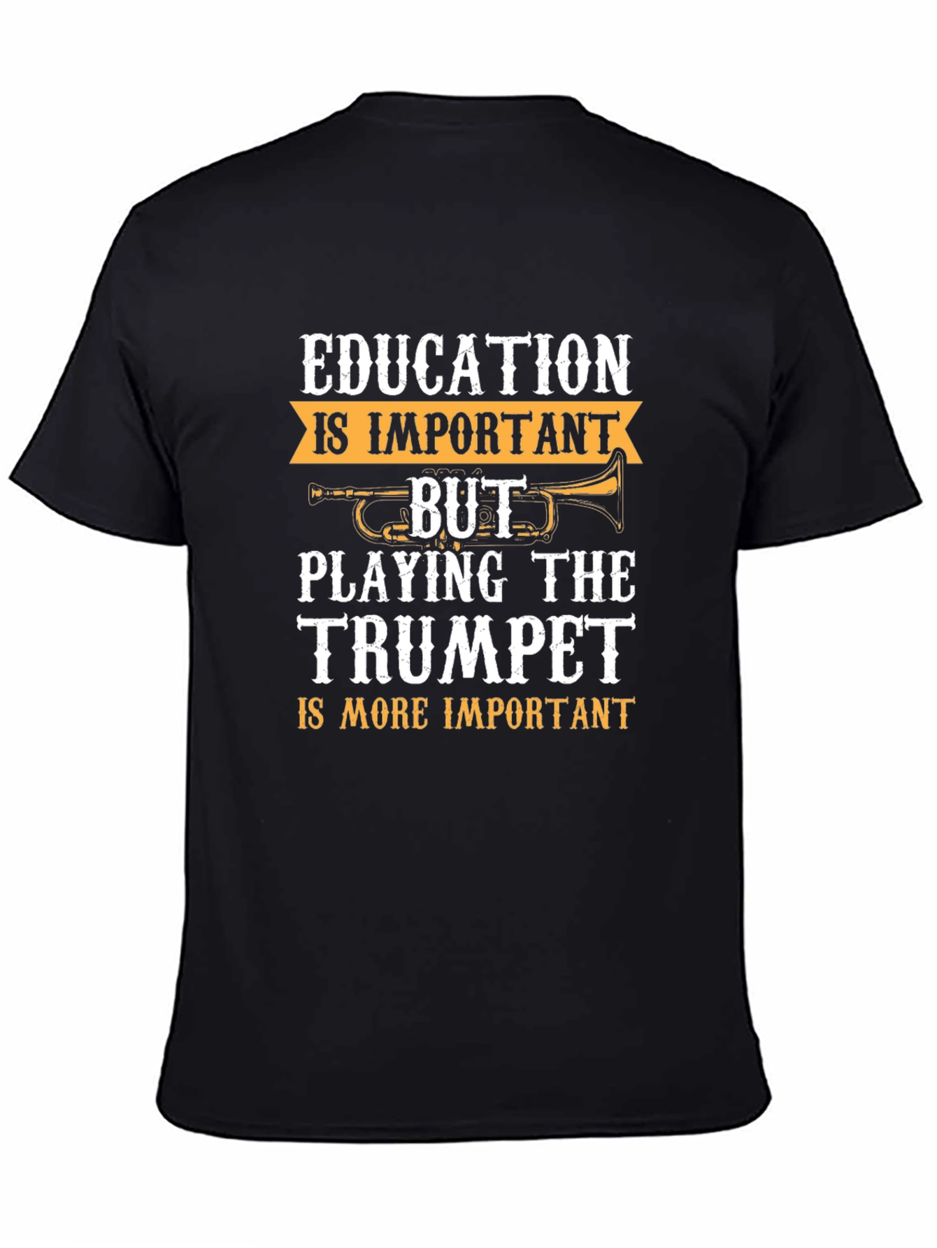 Education vs Trumpet Graphic Tee