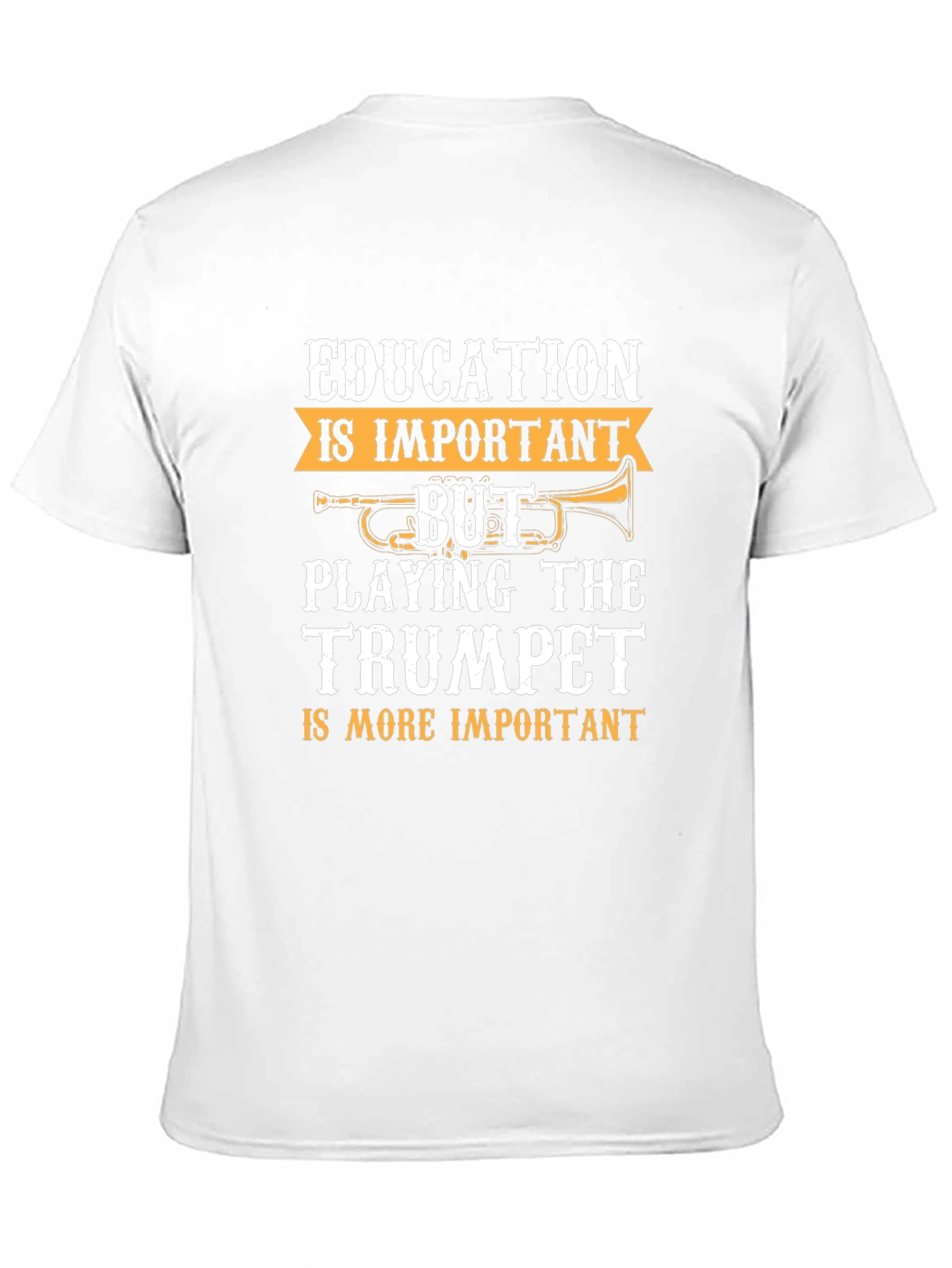 Education vs Trumpet Graphic Tee