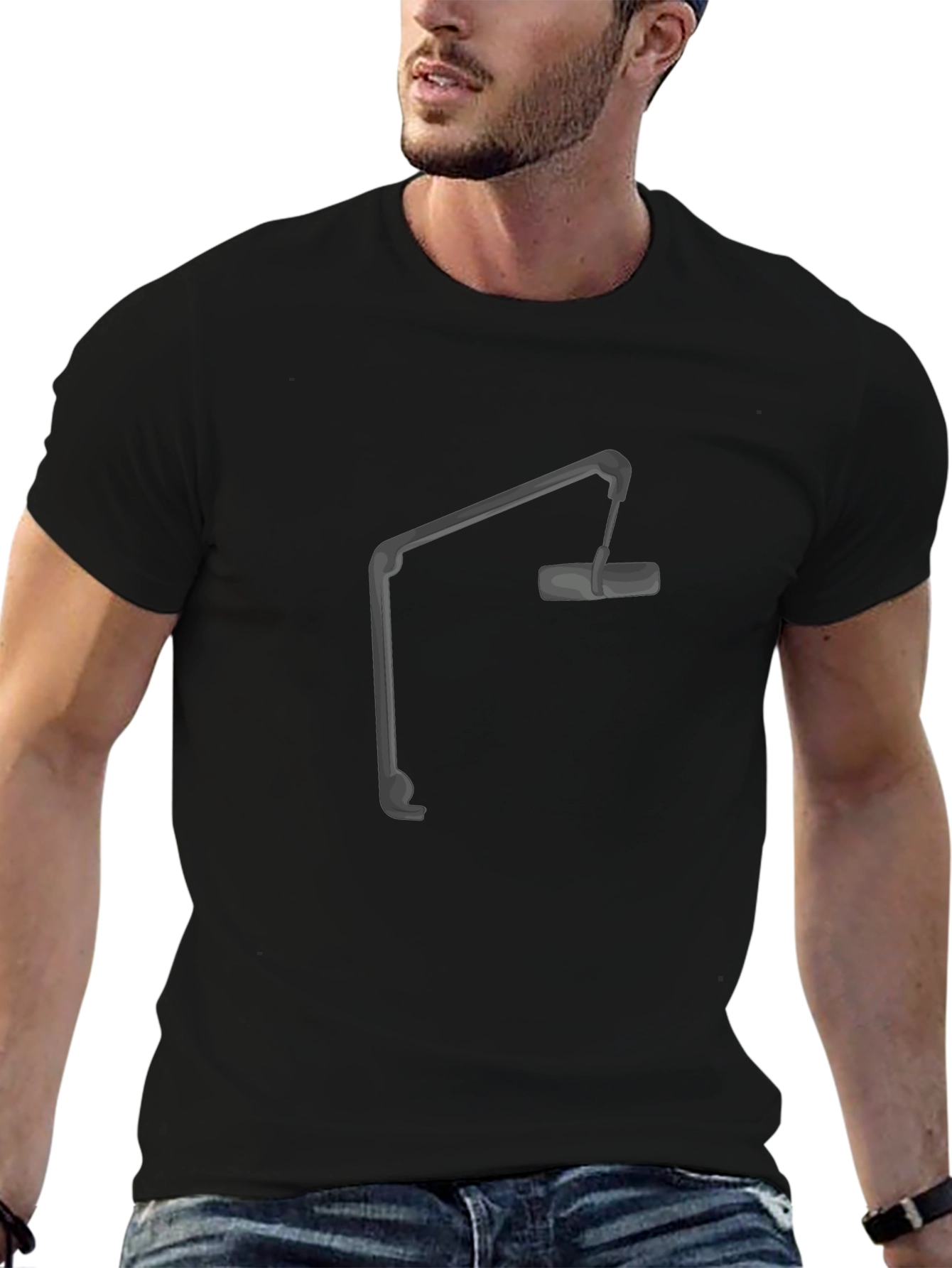 Minimalist Boom Arm Mic T-Shirt