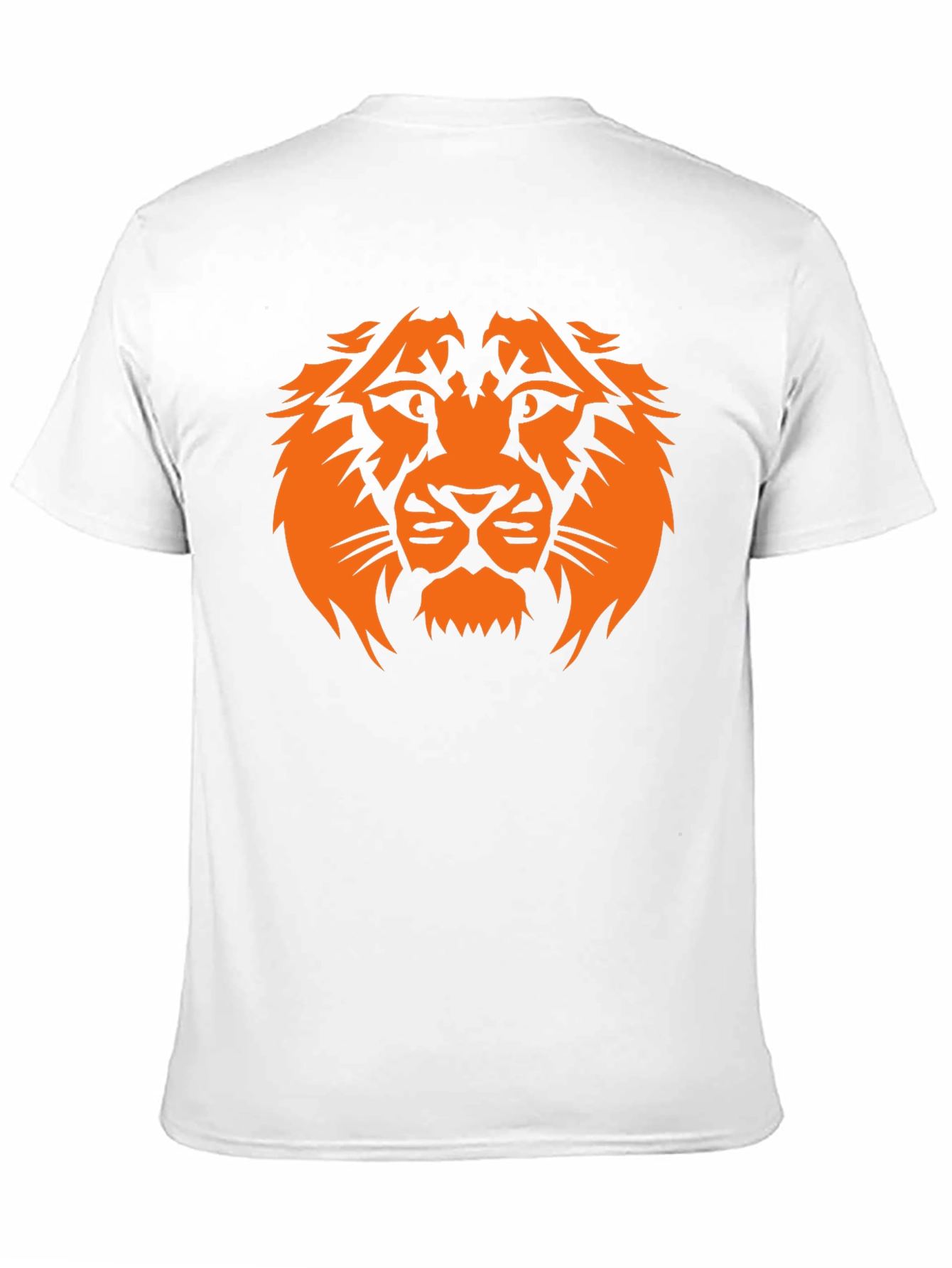 Lion Head Graphic Black T-Shirt