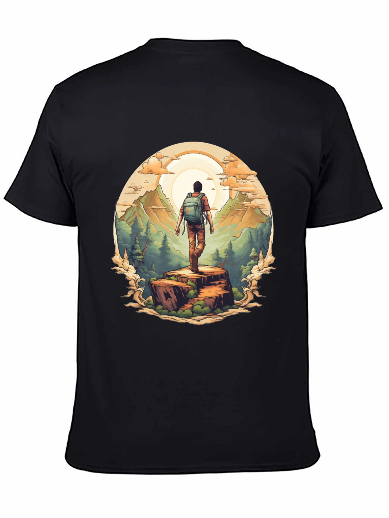 Nature Hiker Graphic Tee - Explore Outdoors!