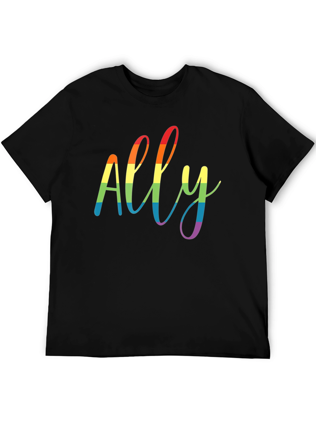 ALLY LGBTQ+ Pride Rainbow T-Shirt