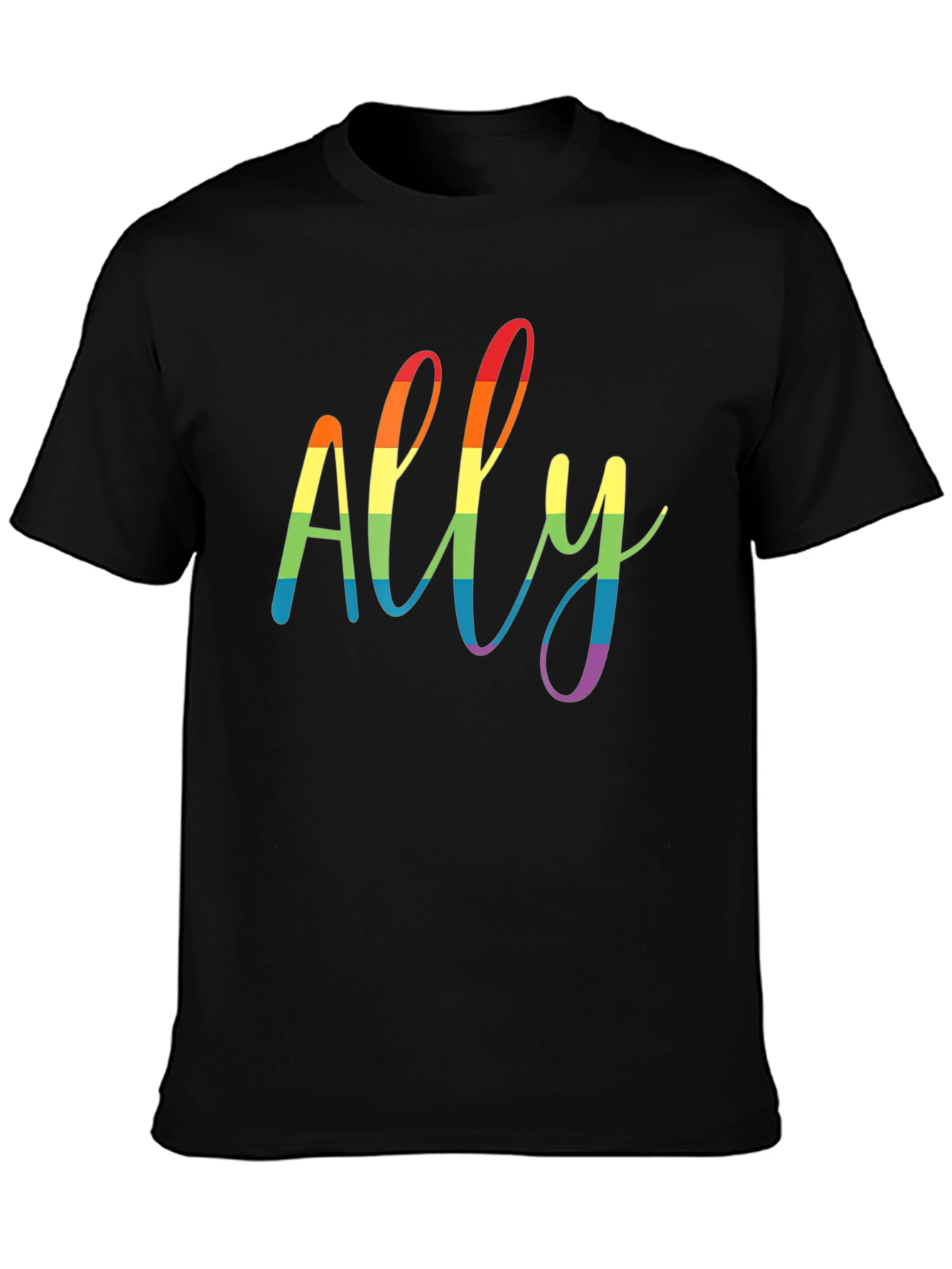ALLY LGBTQ+ Pride Rainbow T-Shirt